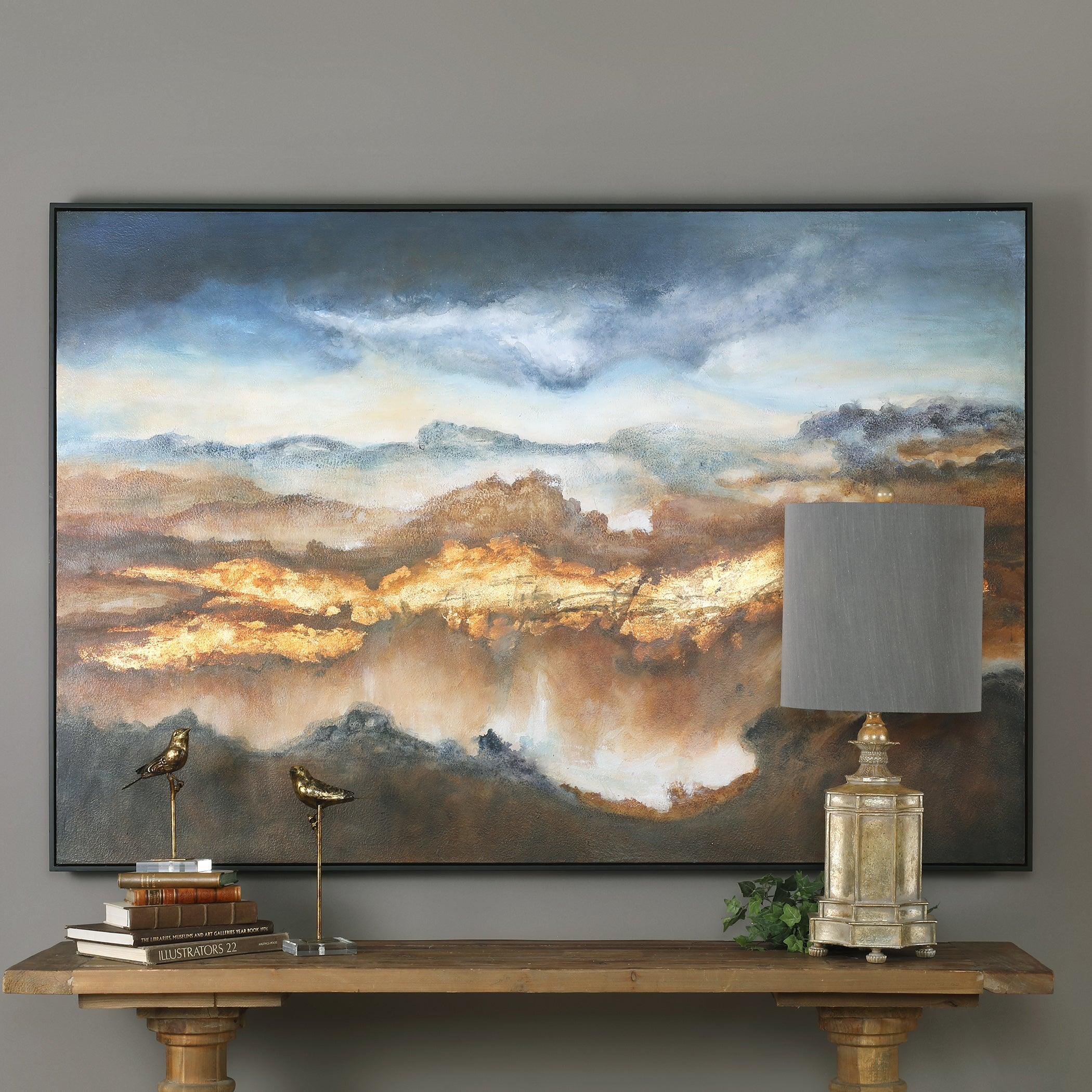 Valley Of Light Landscape Art - Remutear