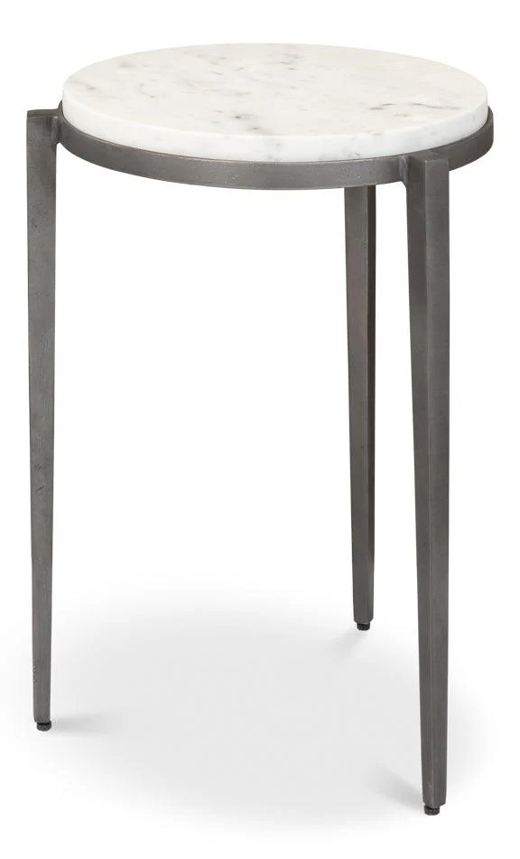 Gabi Marble Top Side Table - Remutear