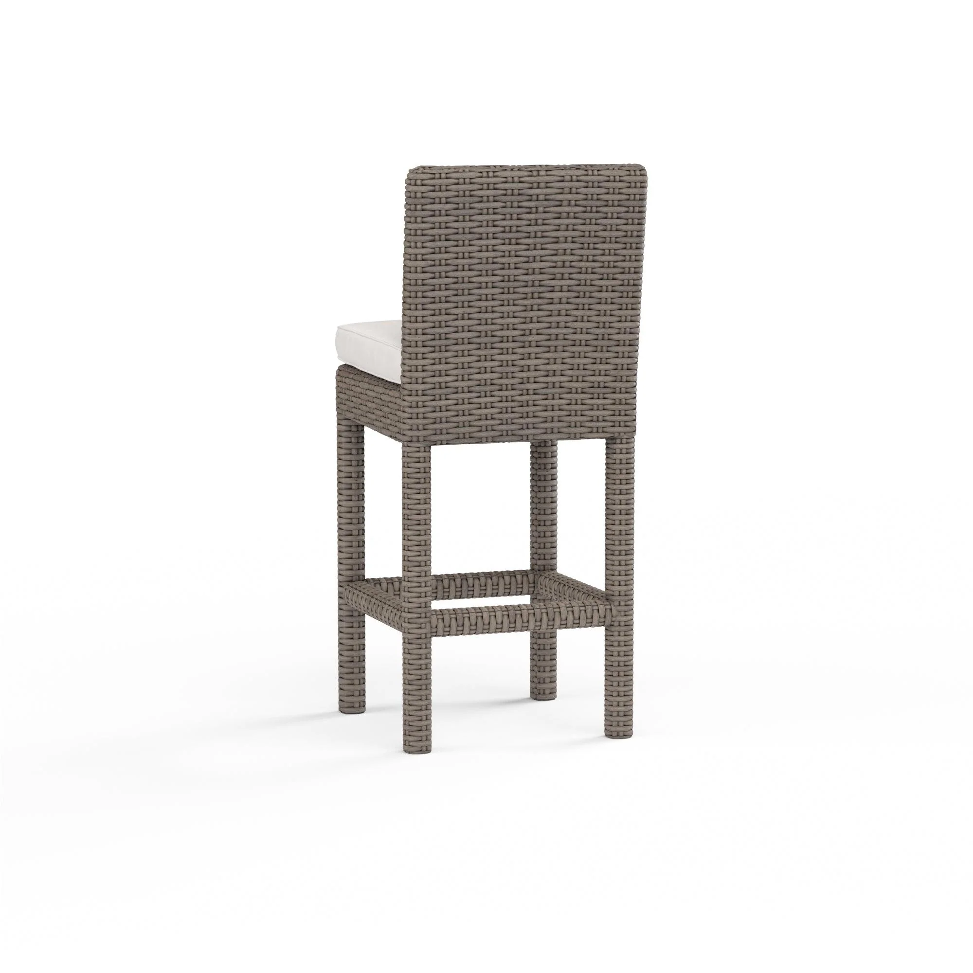 Coronado Barstool in Canvas Flax w/ Self Welt - Remutear