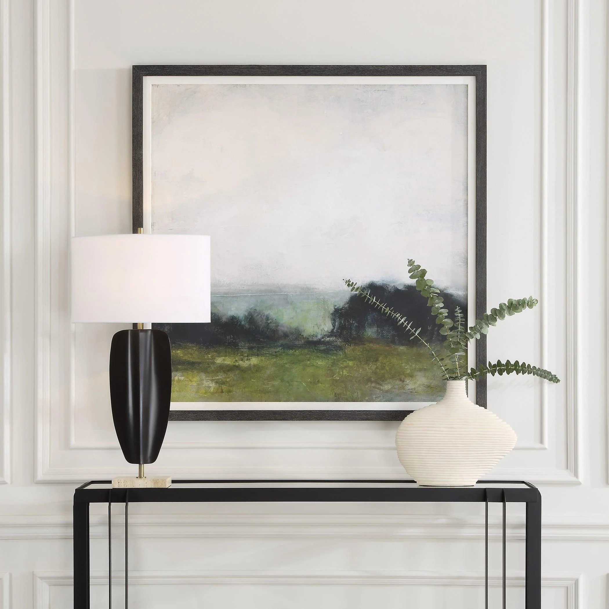 First View Of The Water Framed Print - Remutear