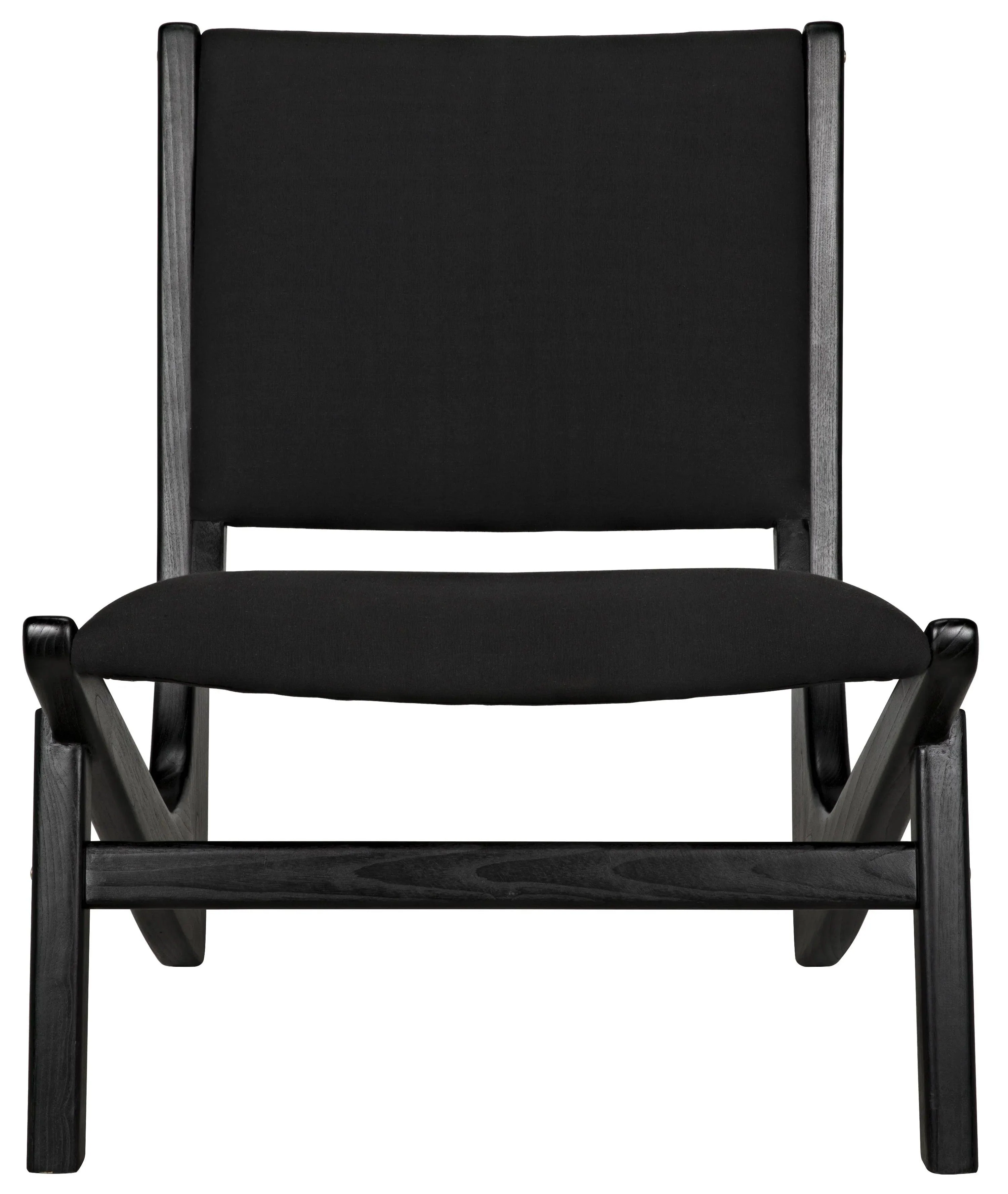 Boomerang Chair, Charcoal Black - Remutear