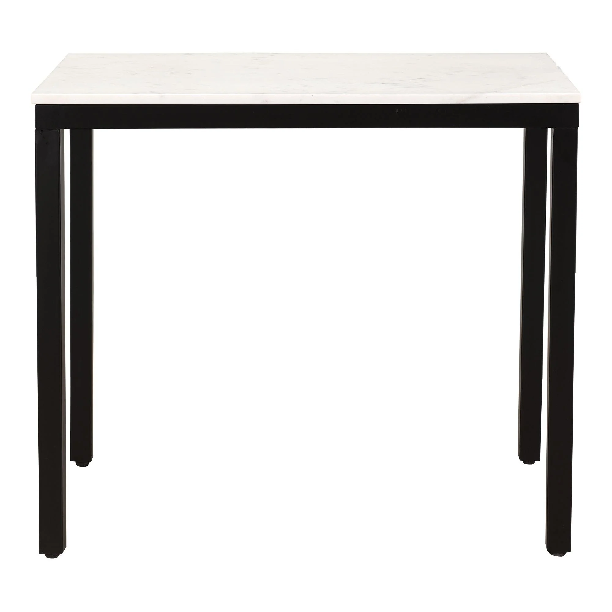 Parson Mini Desk White Marble - Remutear