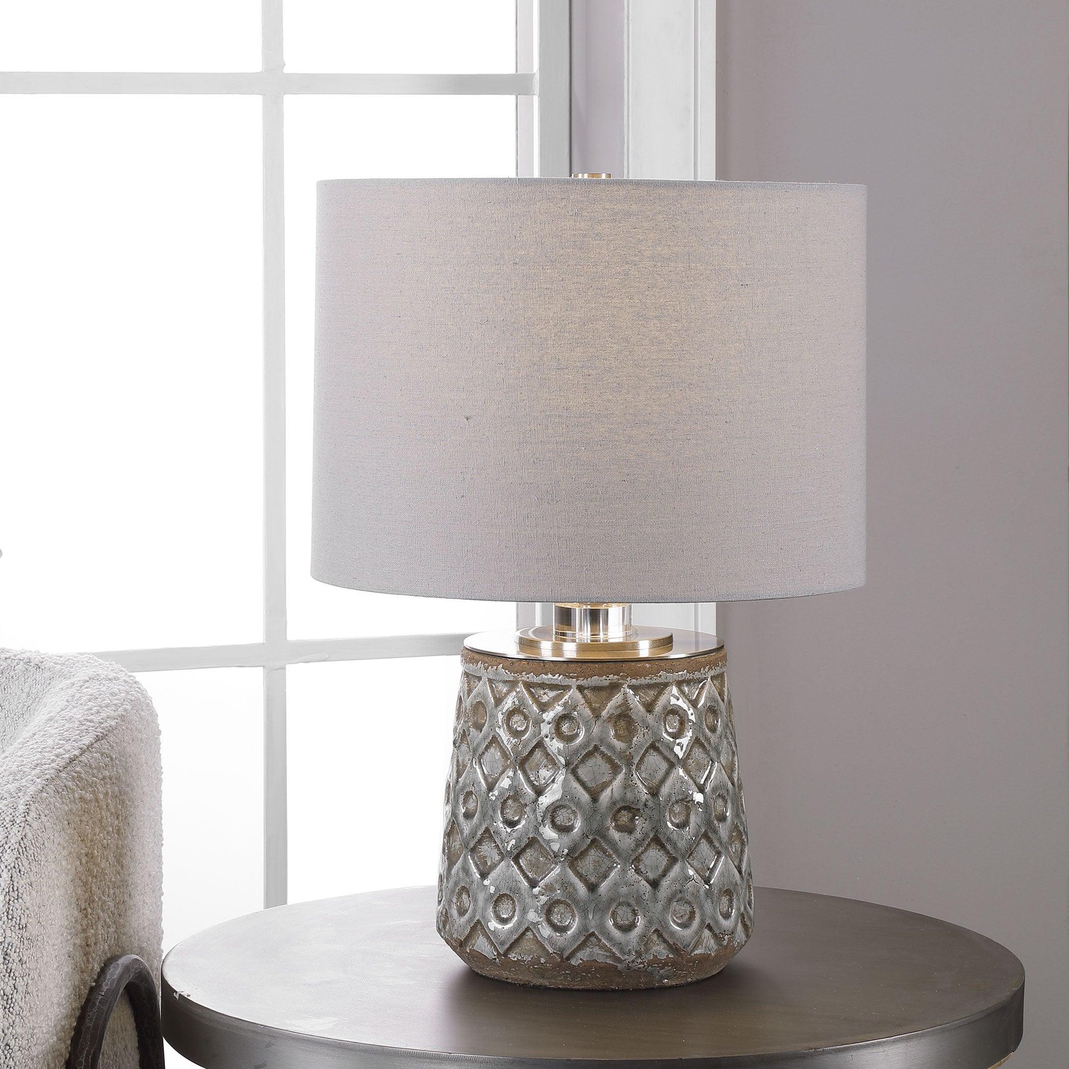 CETONA OLD WORLD TABLE LAMP - Remutear