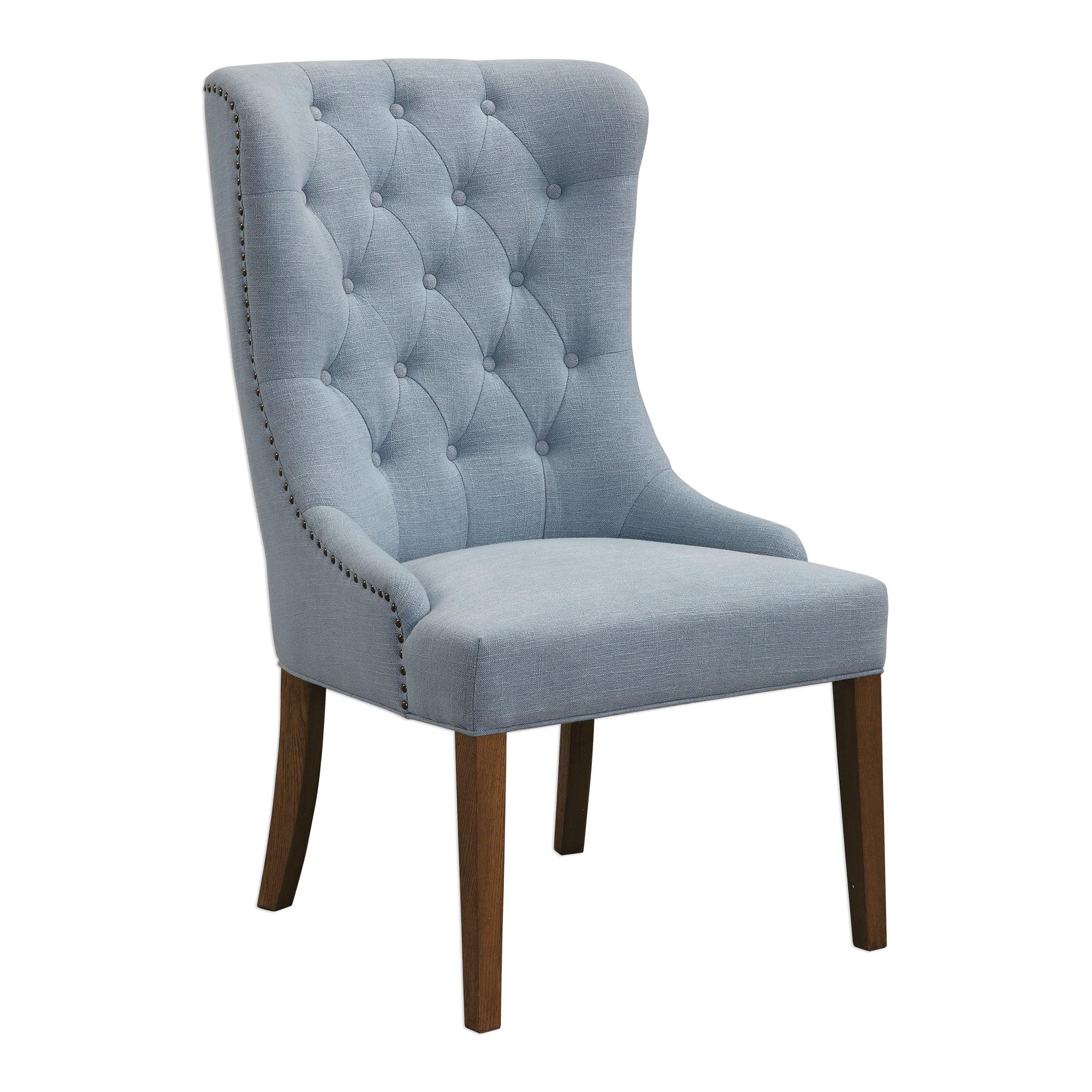Rioni Tufted Wing Chair - Remutear
