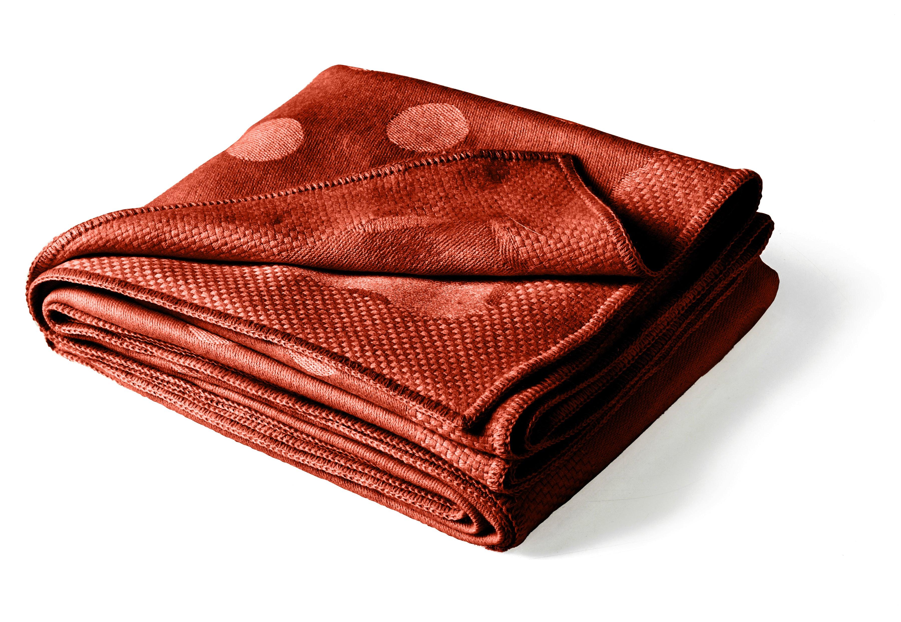 Dots Baby Alpaca Throw - Remutear