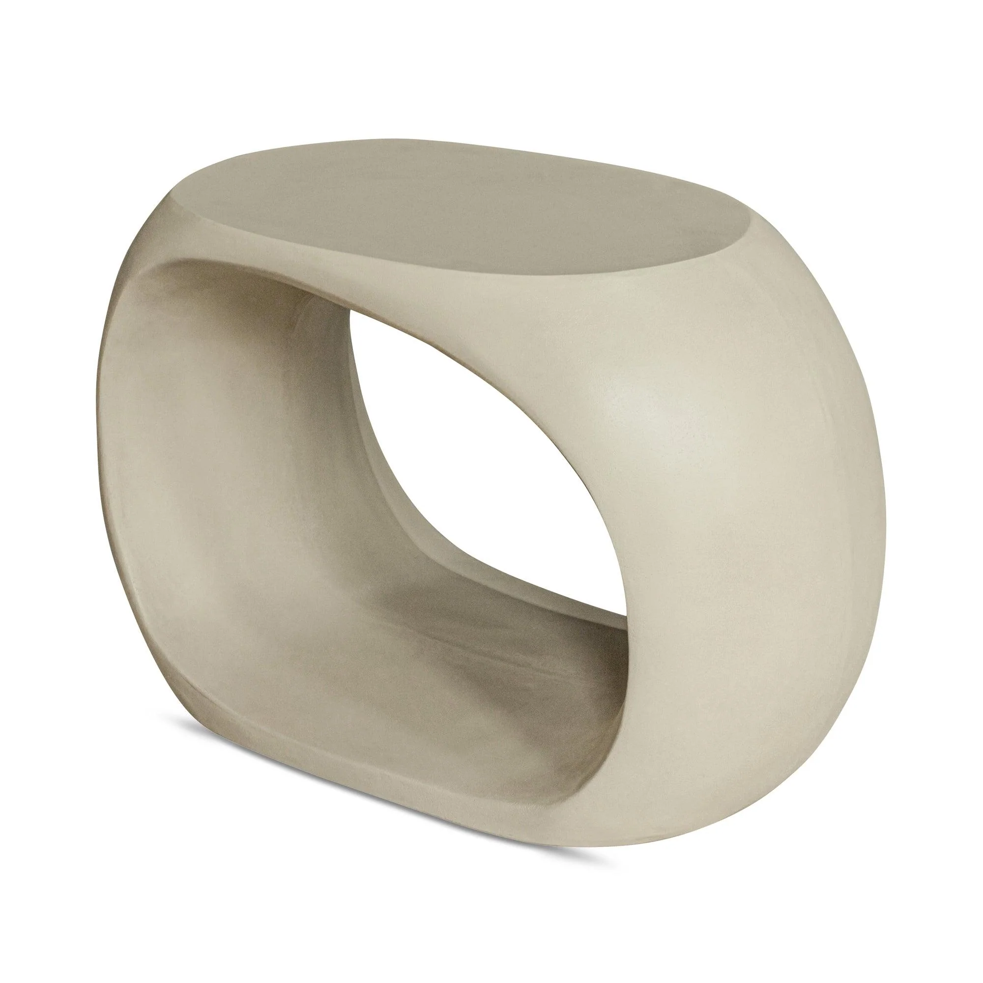 Albers Outdoor Stool Cream - Remutear