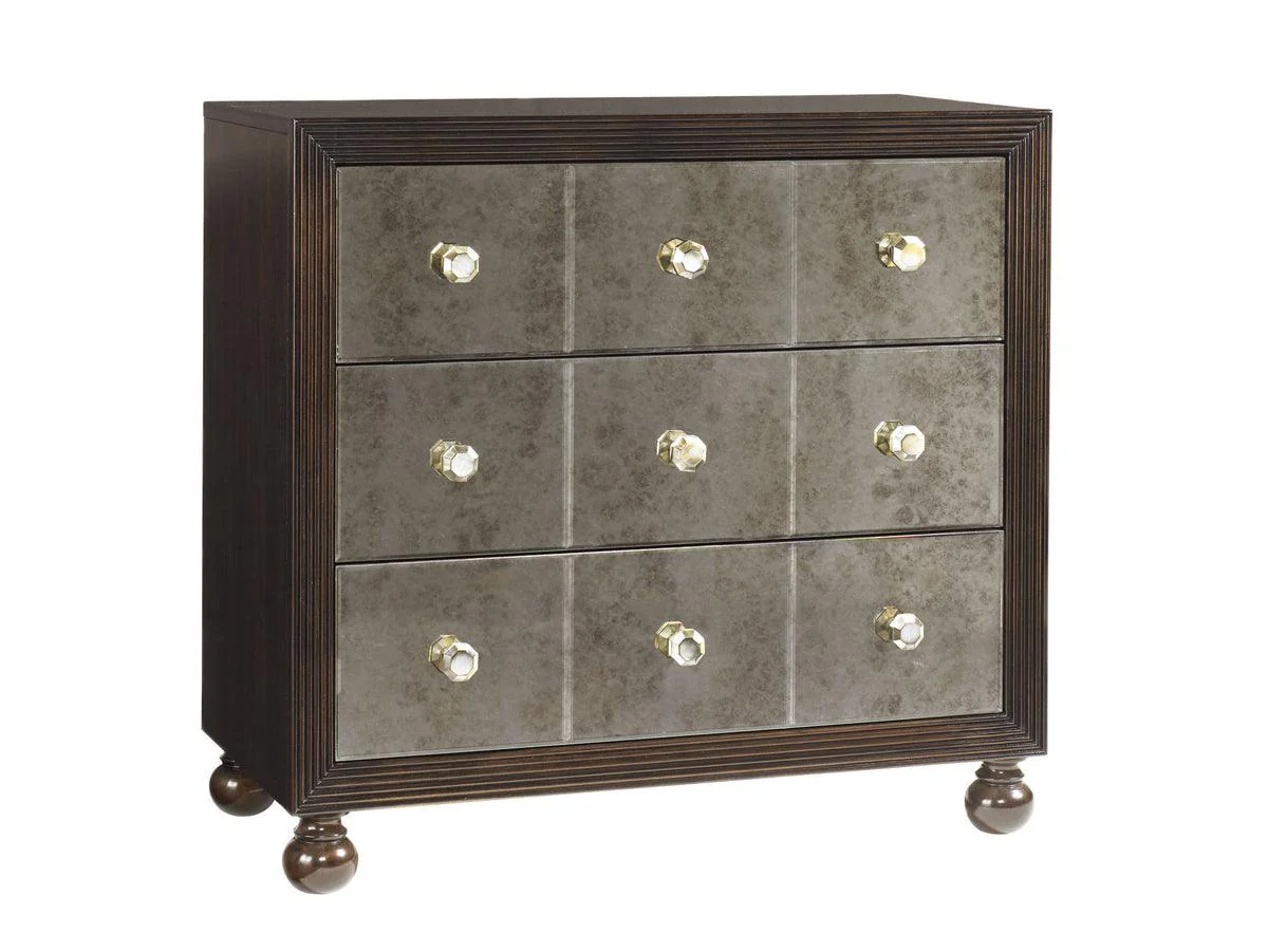 Royal Kahala Starlight Mirrored Nightstand - Remutear