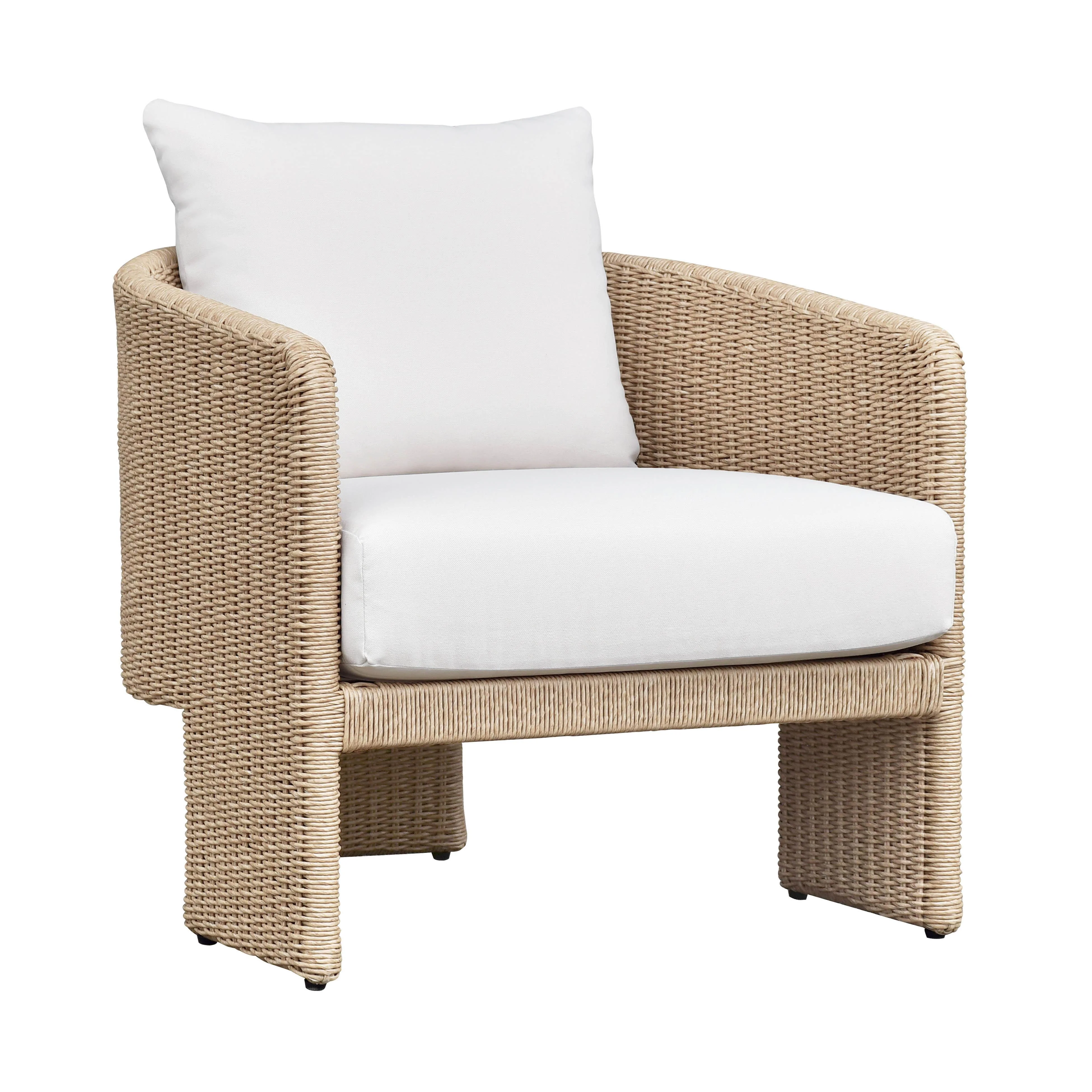 Alexa Cream Outdoor Armchair - Remutear