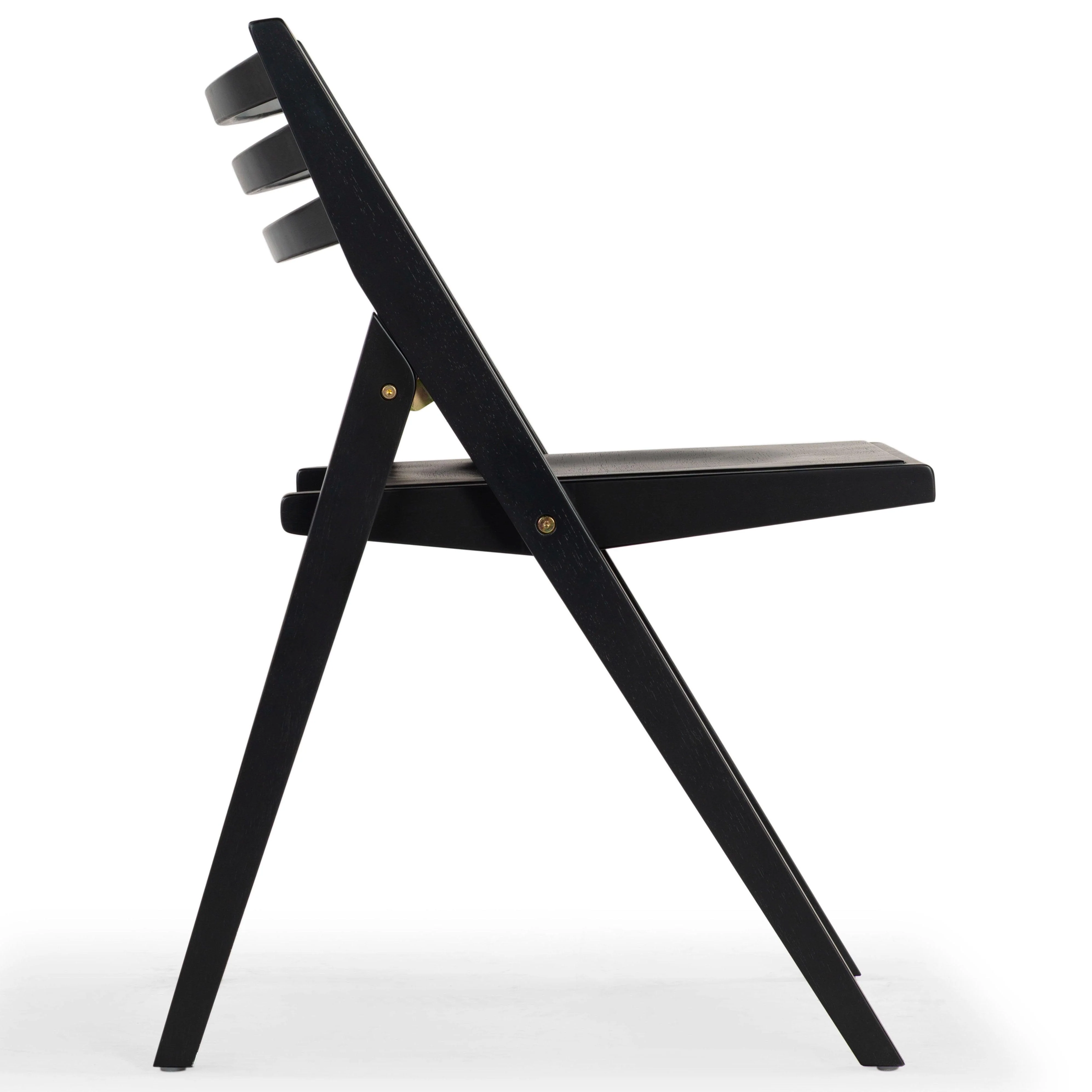 Jacie Wood Seat Folding Chair - Remutear