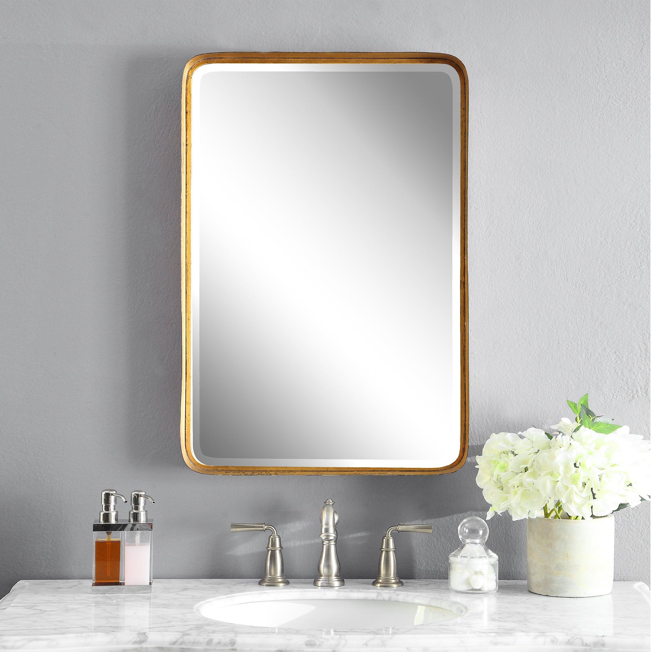 CROFTON ANTIQUE GOLD MIRROR - Remutear