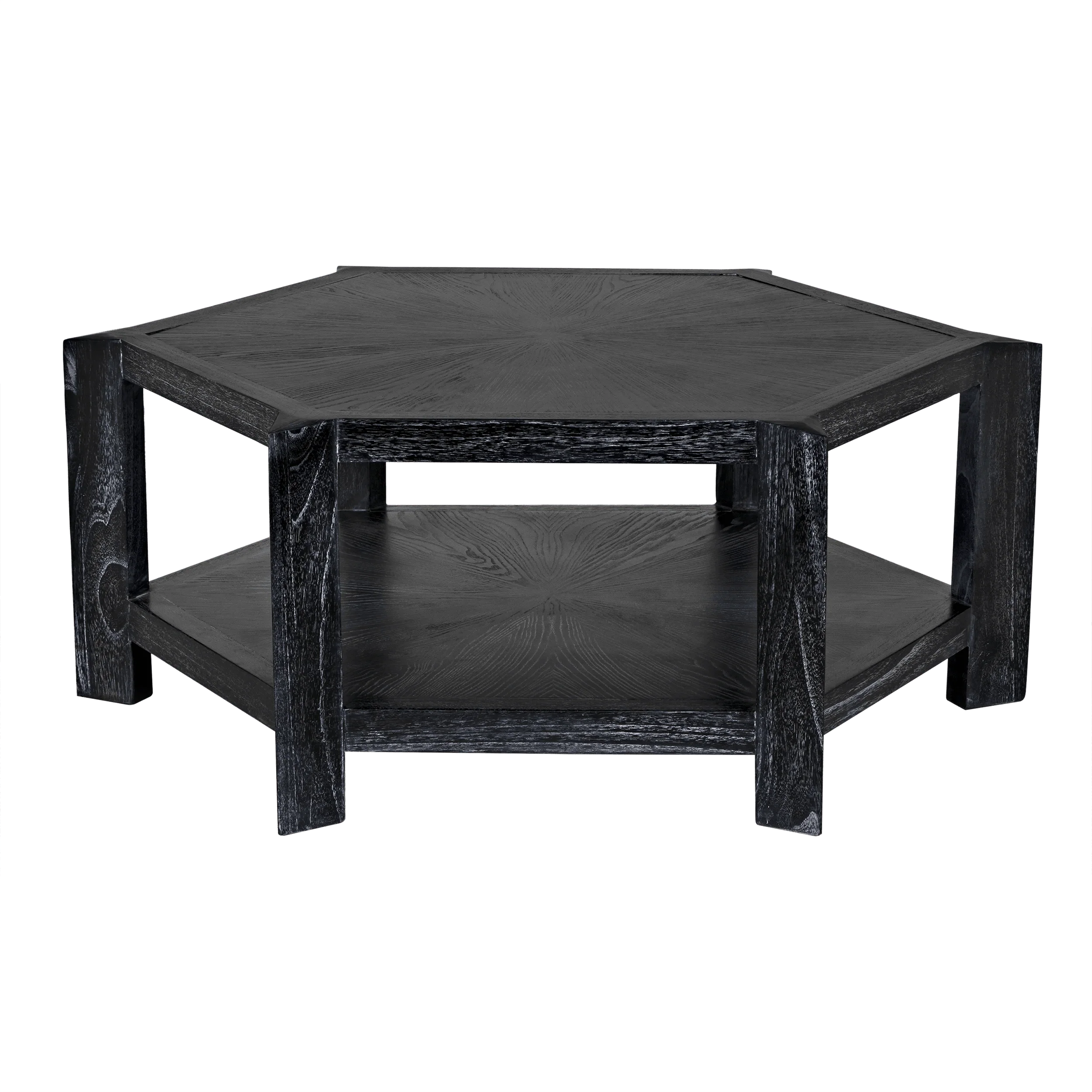 Yuhuda Coffee Table, Cinder Black - Remutear