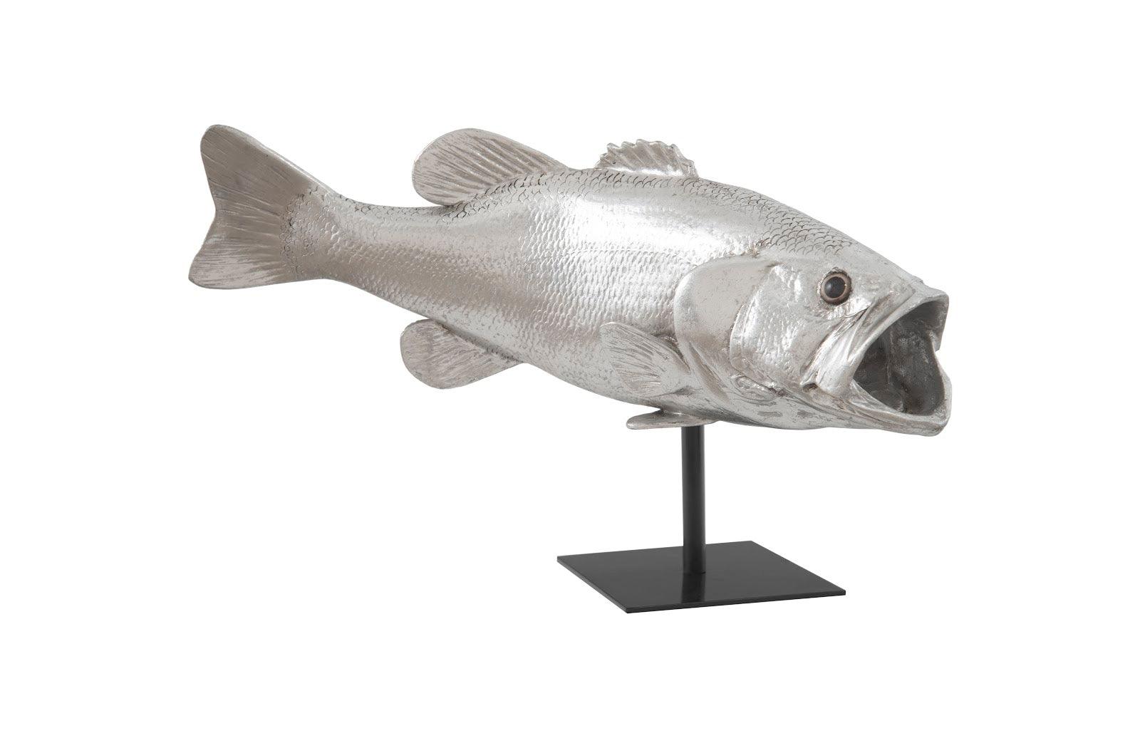 Large Mouth Bass Fish, with Stand - Remutear