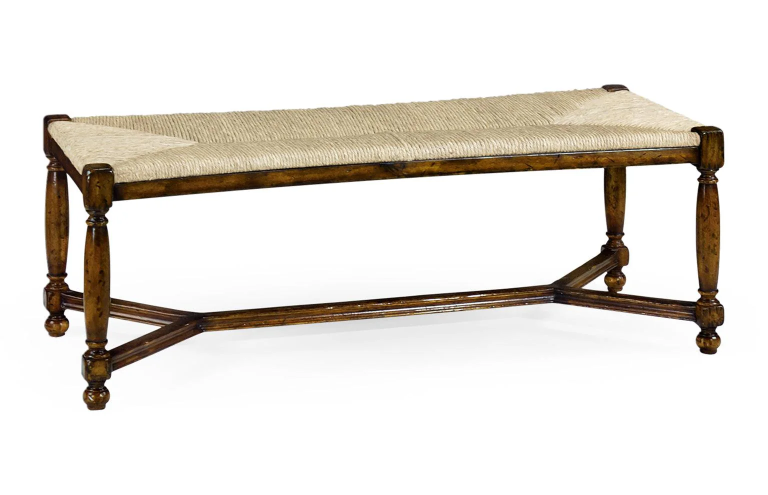 Buckingham Rush Seat Stool - Remutear