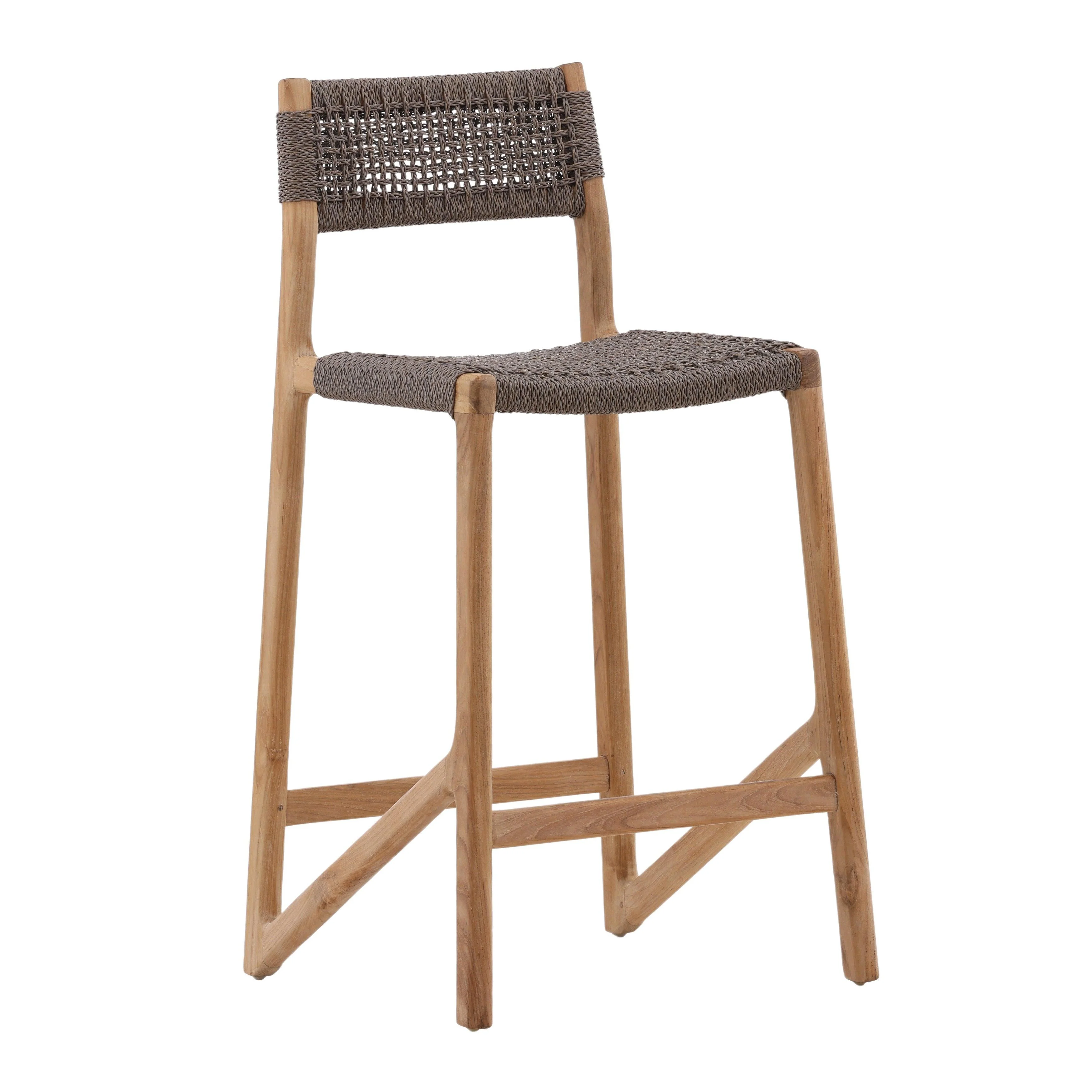 Isidro Outdoor Counter Stool Grey - Remutear