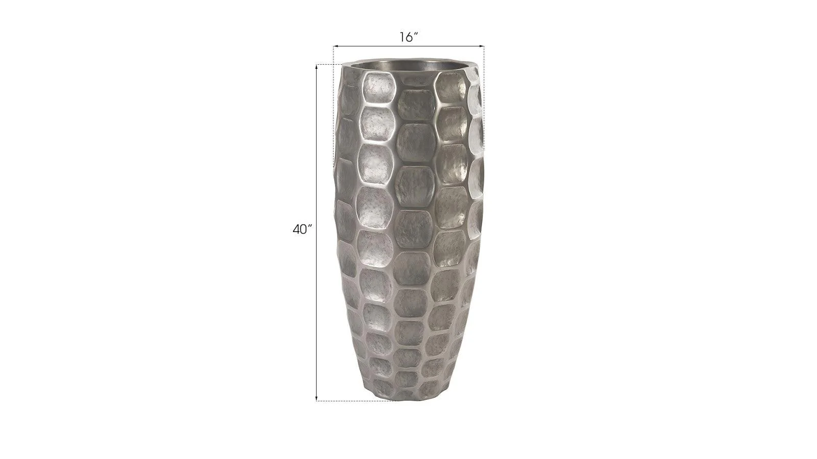 Mando Planter, Aluminum, LG - Remutear