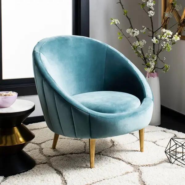 RAZIA CHANNEL TUFTED TUB CHAIR - Remutear