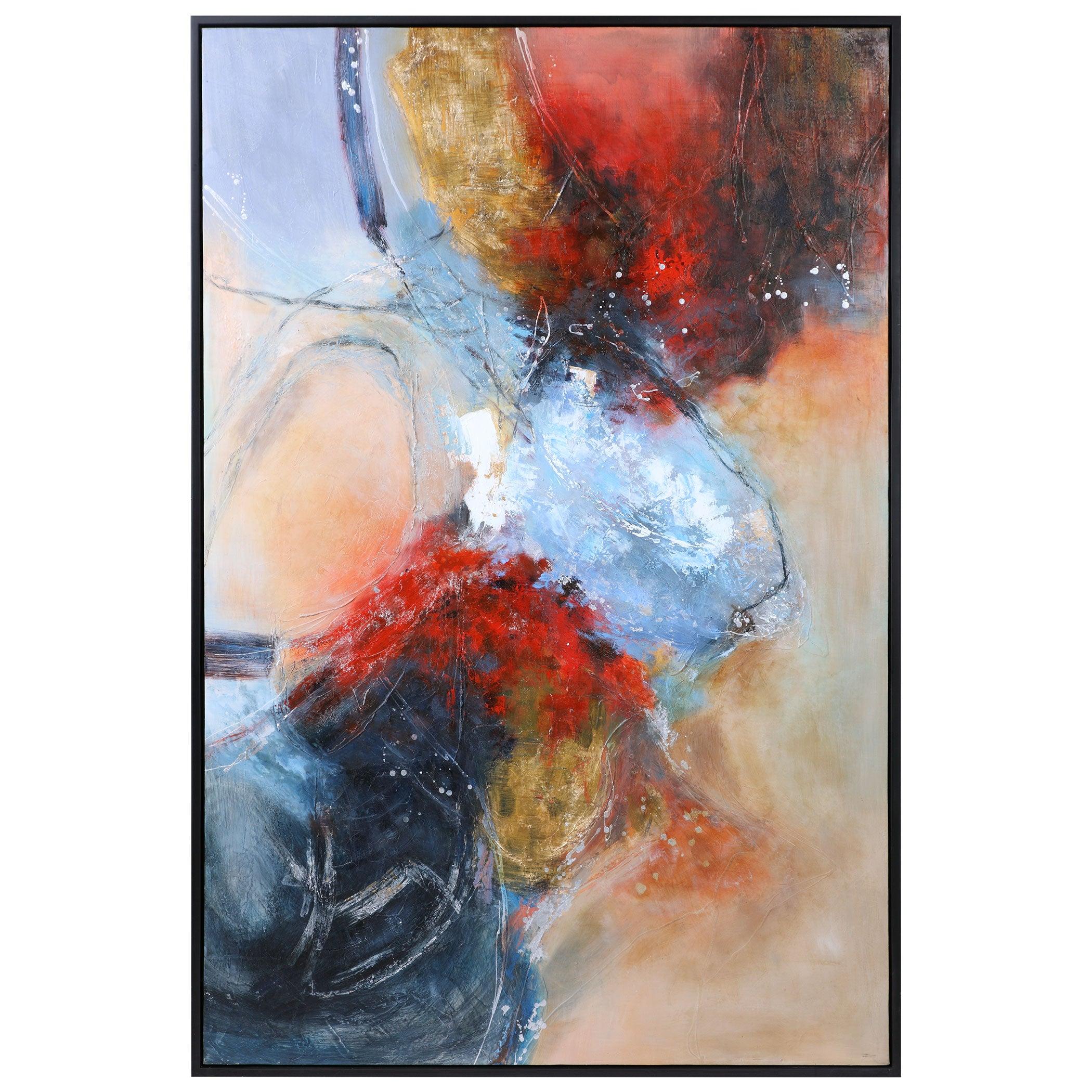 Summer Sunset Abstract Art - Remutear