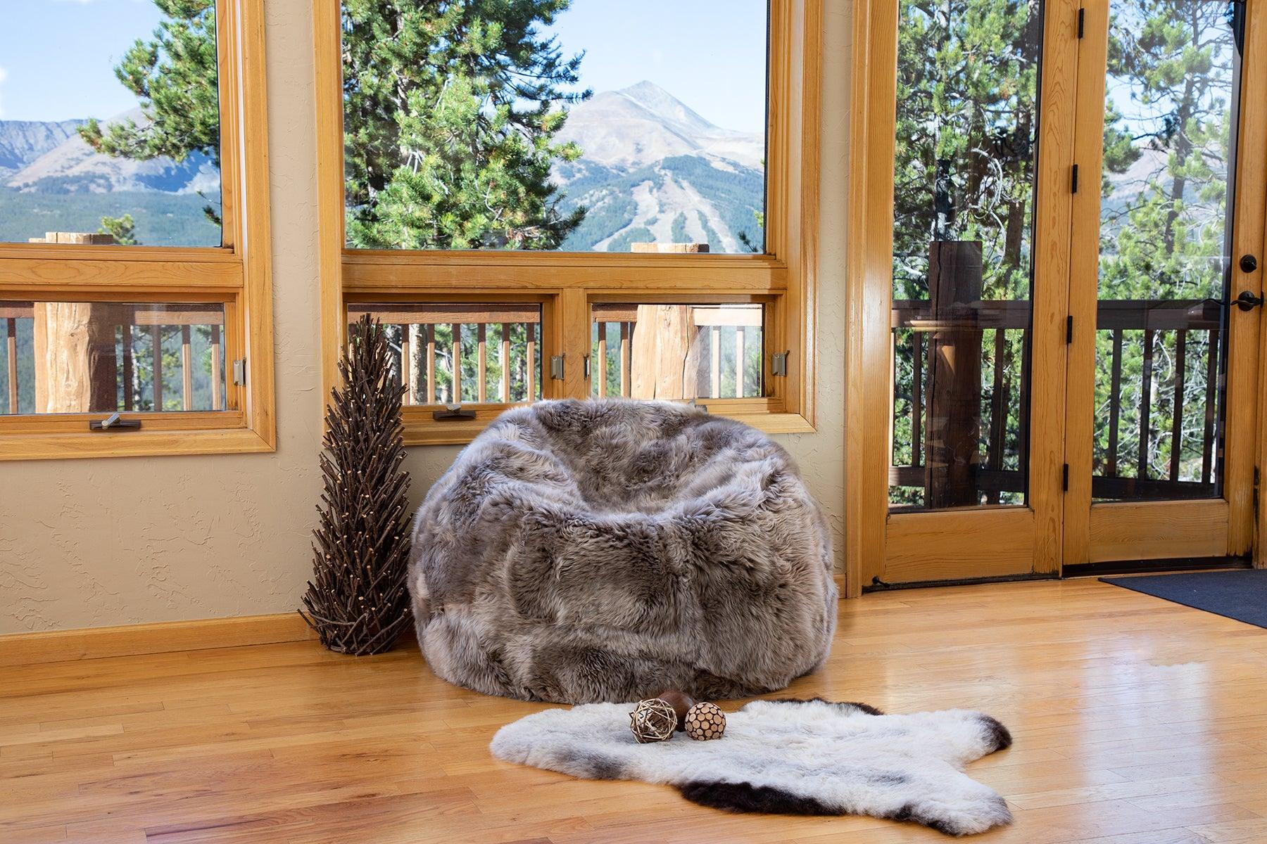 Longwool Sheepskin Beanbag - Remutear