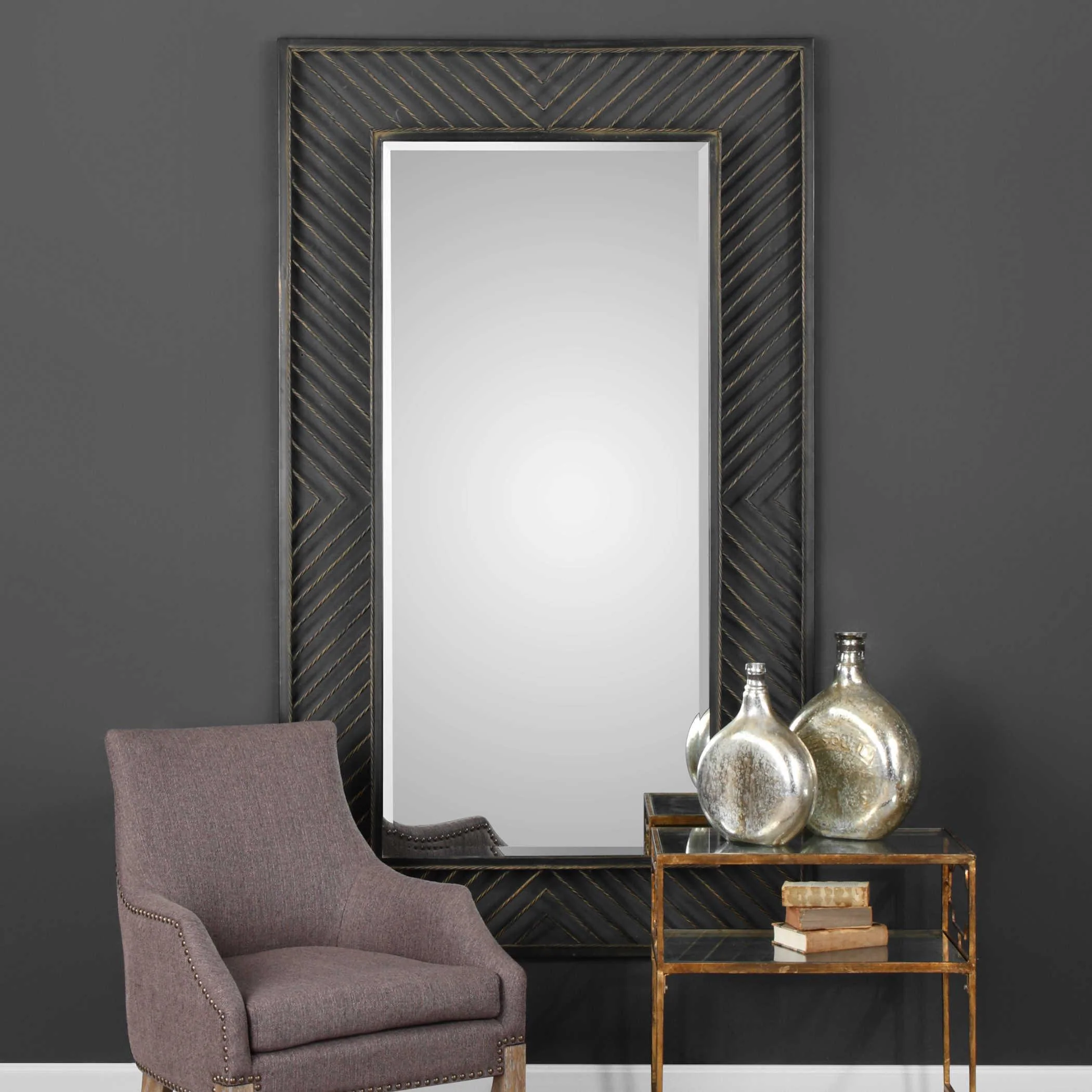 KAREL CHEVRON MIRROR - Remutear