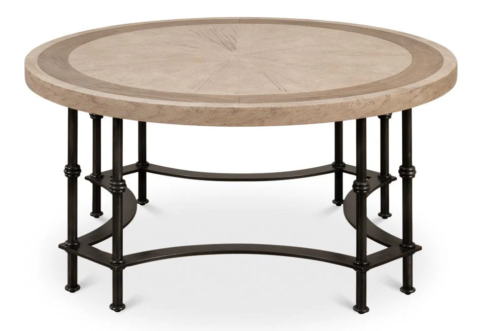 Chisholm Equestrian Cocktail Table - Grey - Remutear