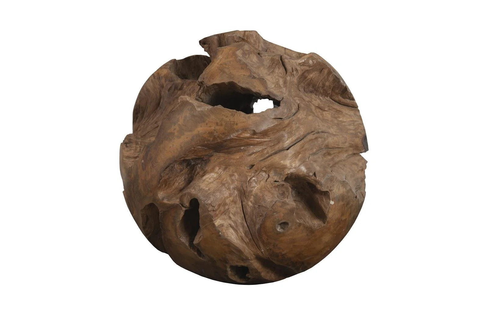 Teak Wood Ball, Large - Remutear