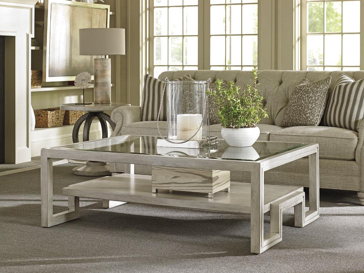 Oyster Bay Saddlebrook Rectangular Cocktail Table - Remutear