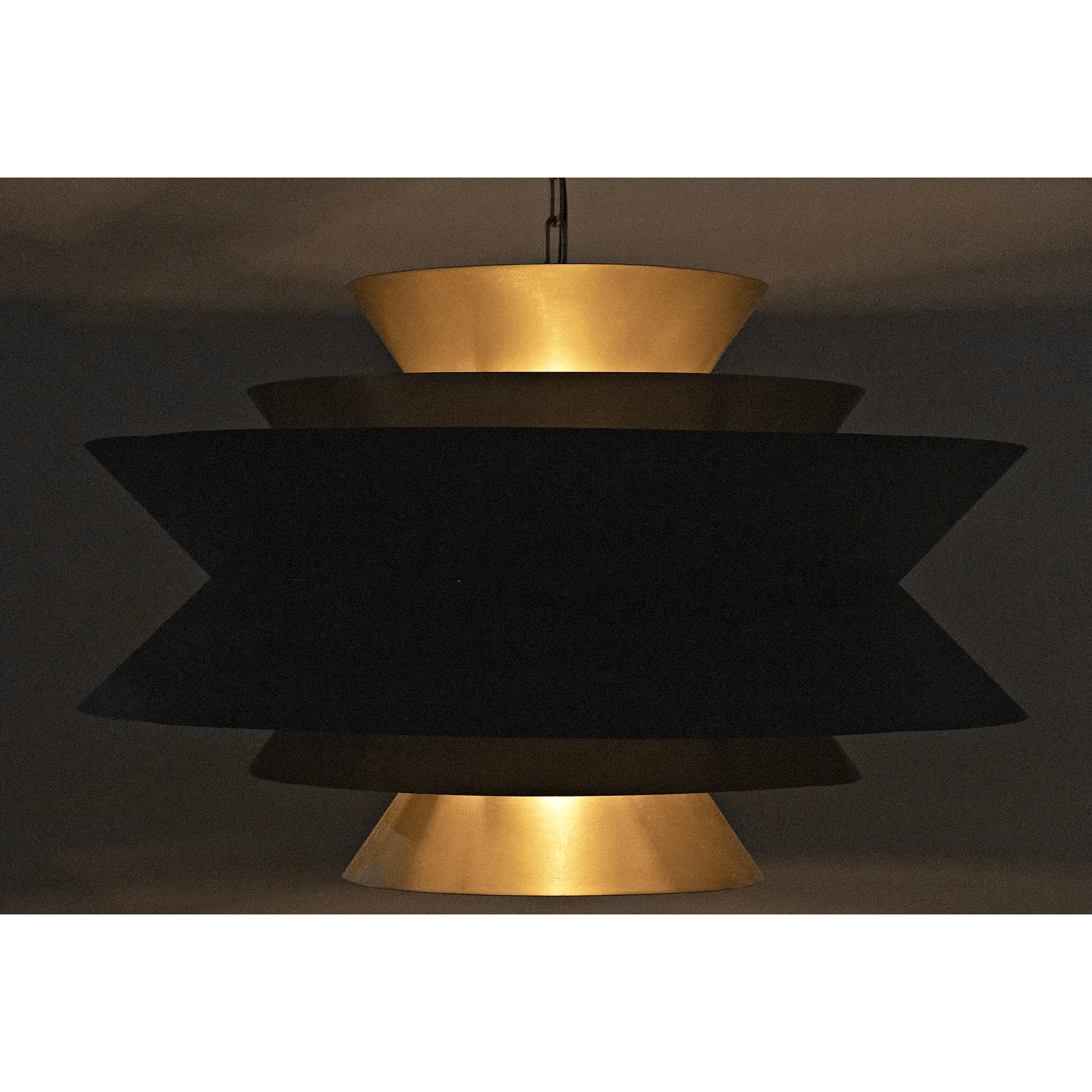 Arion Pendant, Steel with Brass Finish - Remutear