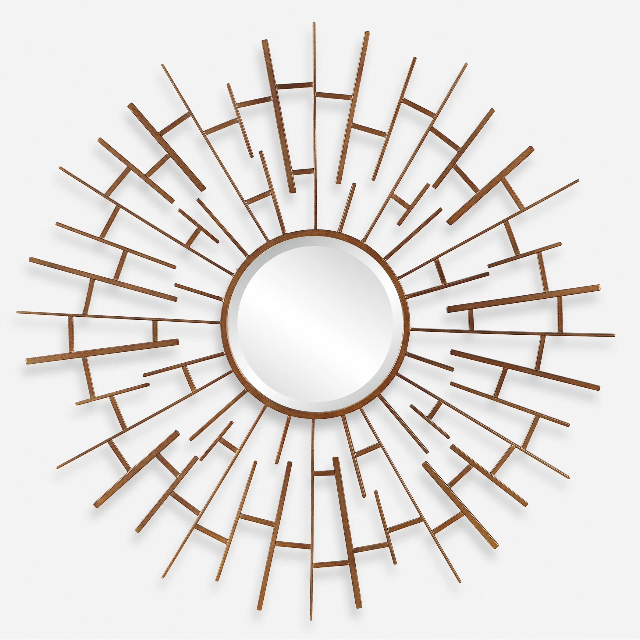 Tangled Bronze Round Mirror - Remutear