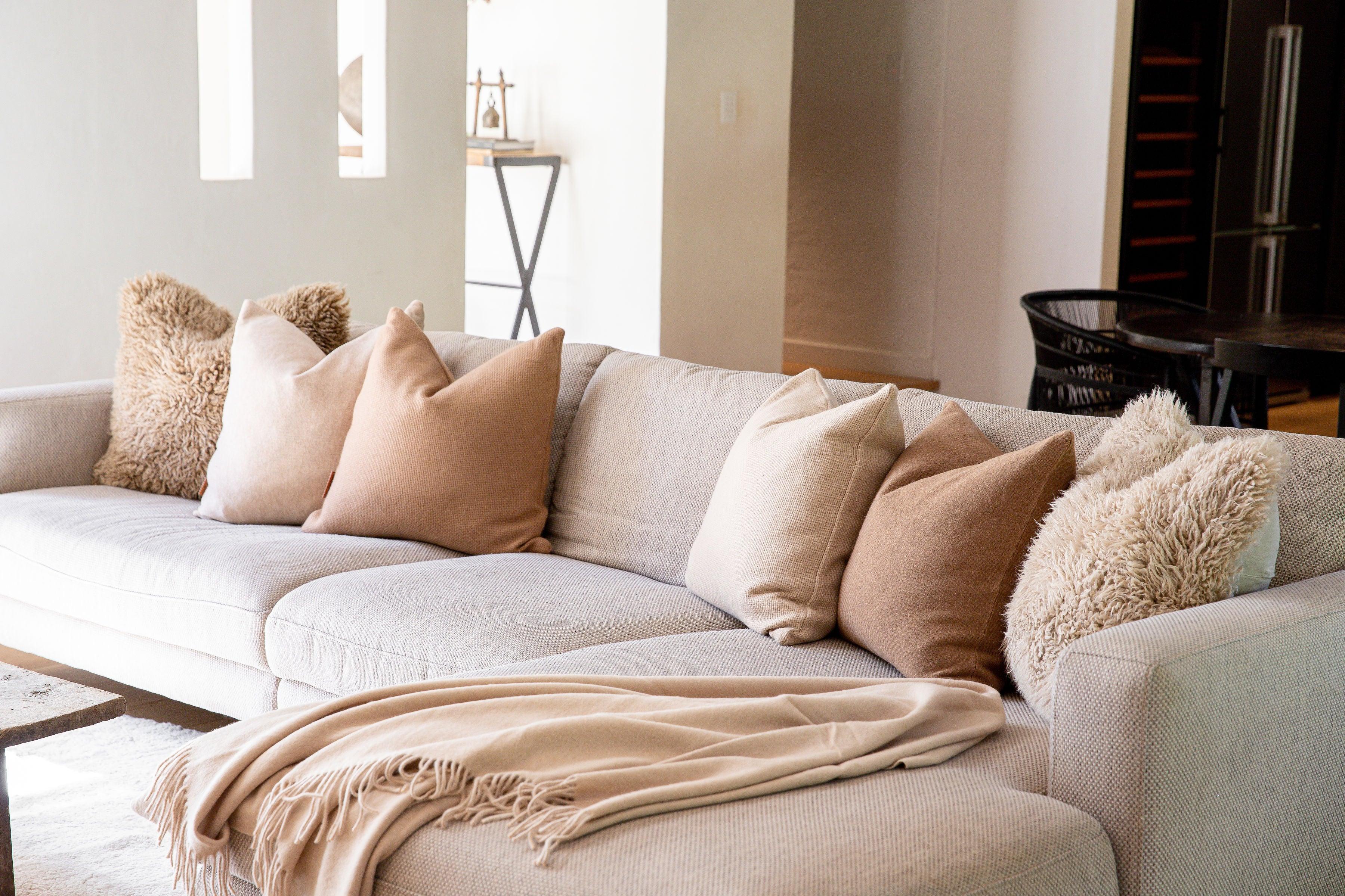 Camel Cushion Basketweave - Remutear