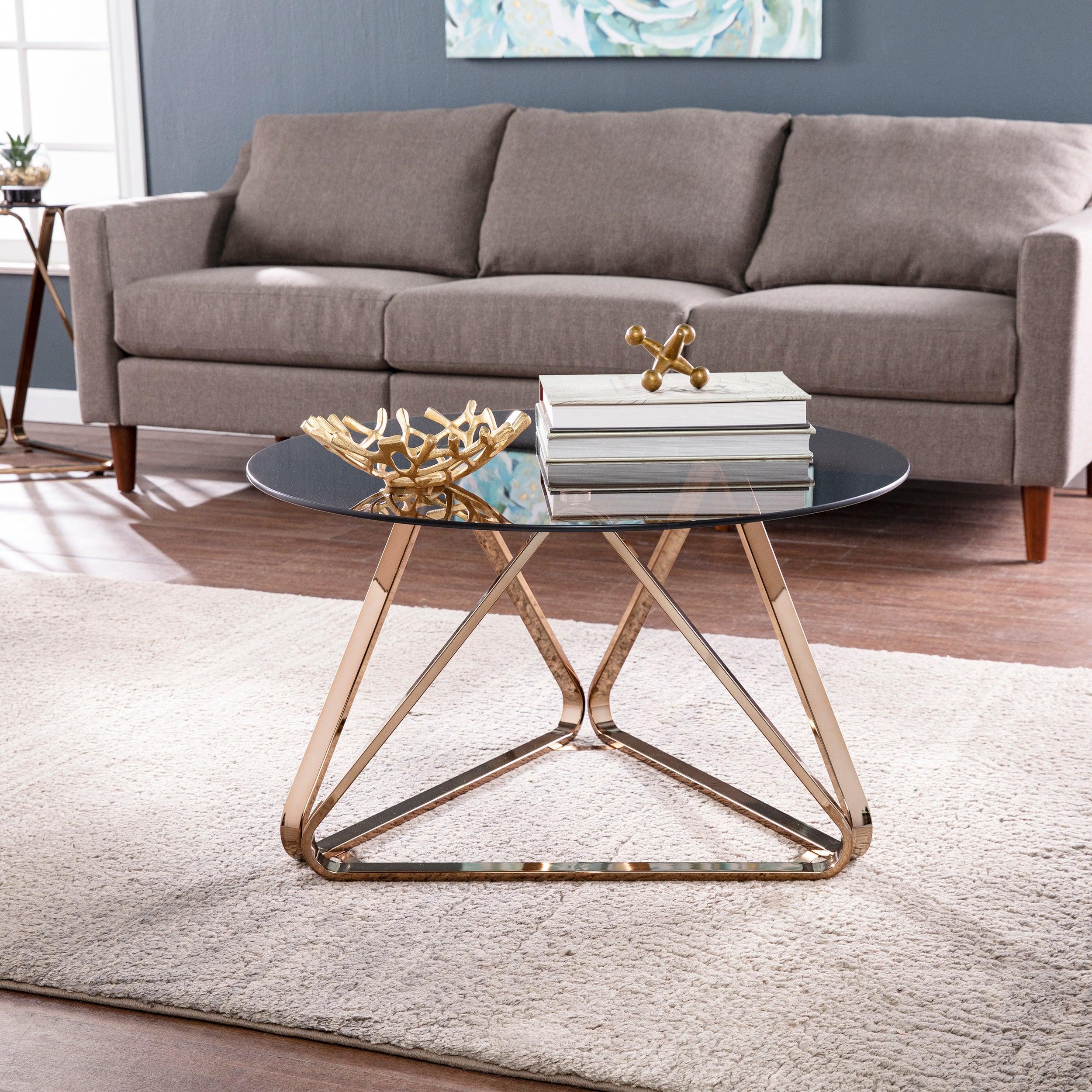 Stondon Round Cocktail Table - Remutear