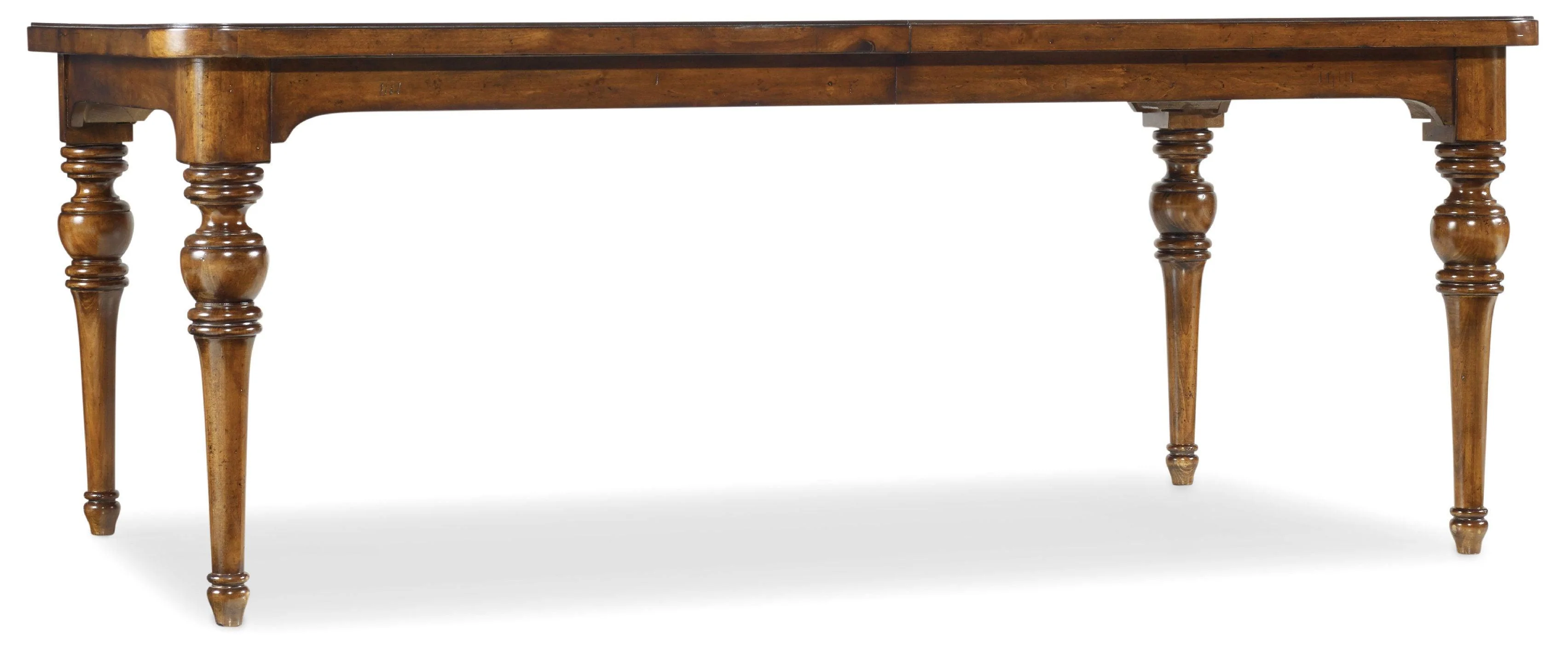 Tynecastle Rectangle Leg Dining Table with Two 18'' Leaves - Remutear