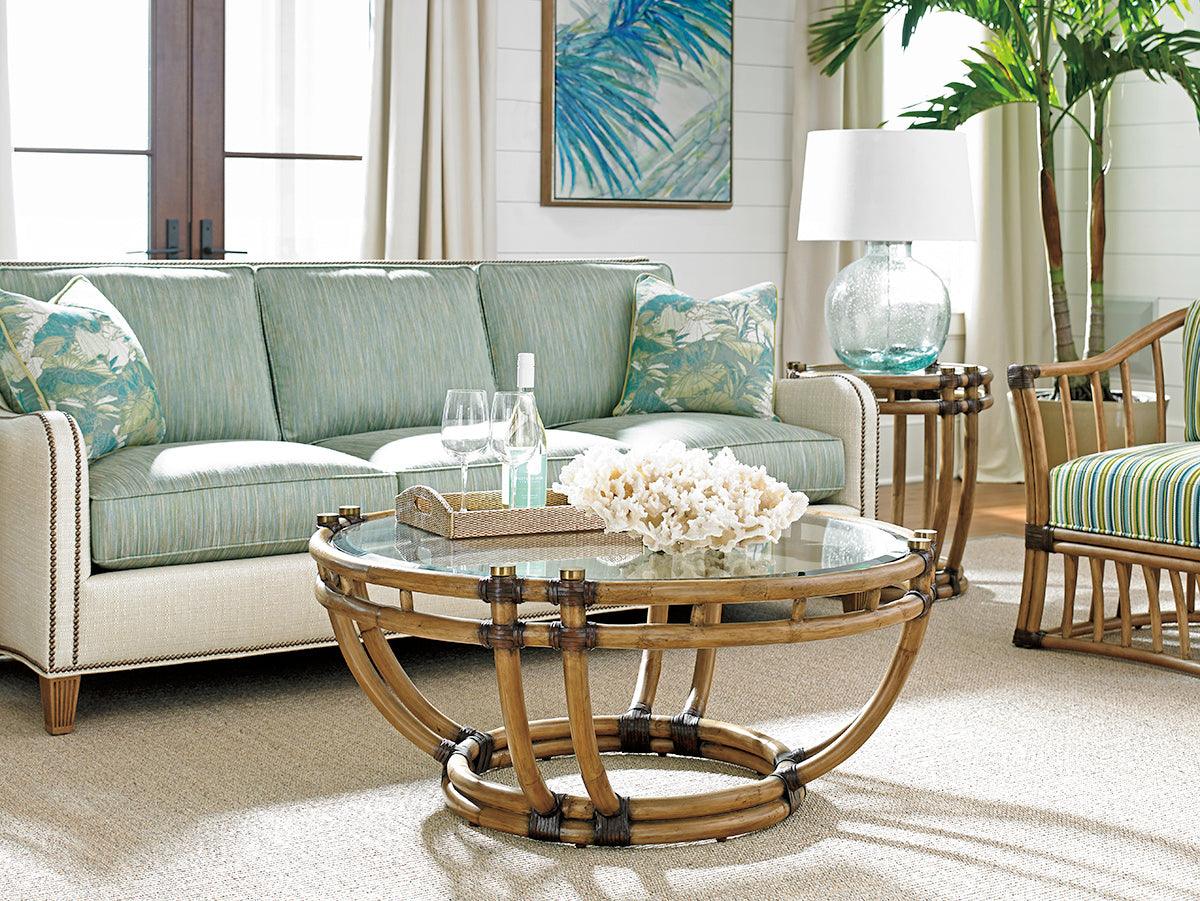 Twin Palms Turtle Beach Cocktail Table - Remutear