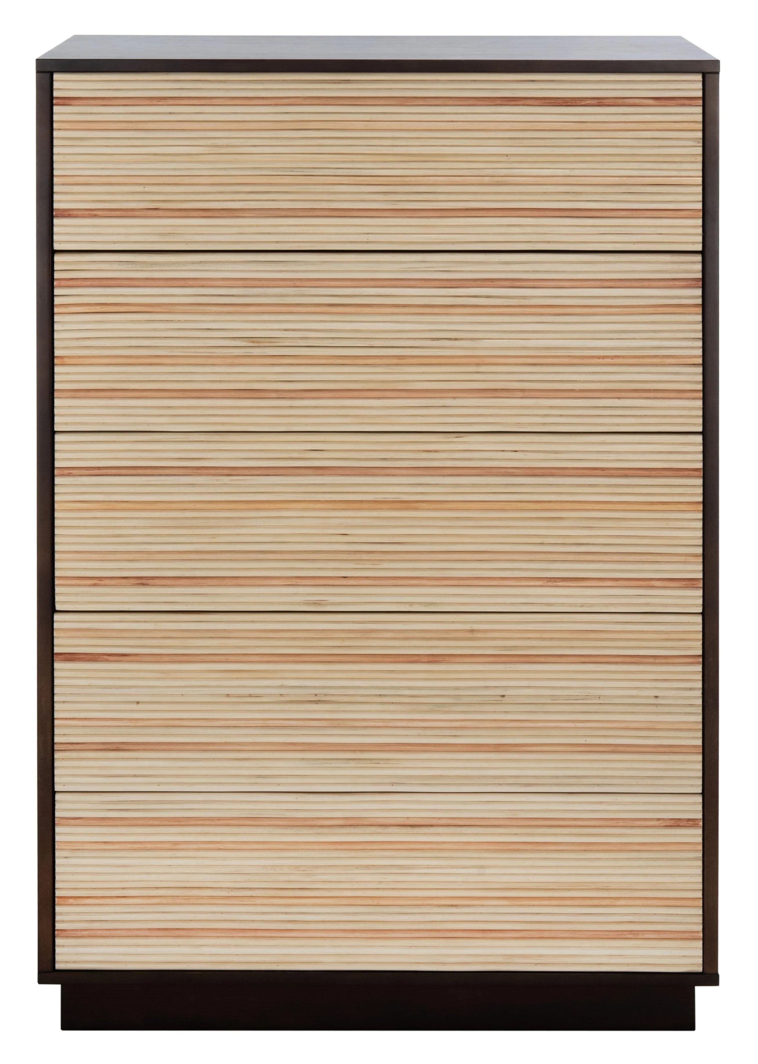 STASSIE 5 DRAWER CANE DRESSER - Remutear