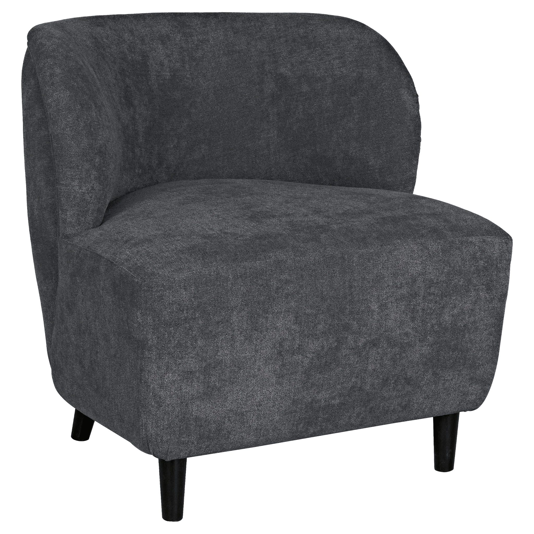 Laffont Chair with Grey Fabric - Remutear