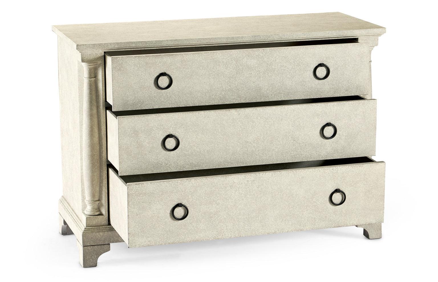 Casual Accents Whitewash Chest of Drawers - Remutear