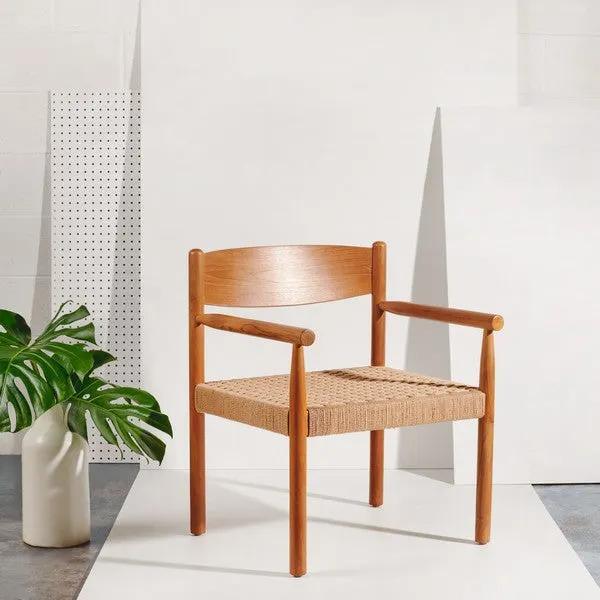 ADALEE DANISH ROPE ACCENT CHAIR - Remutear