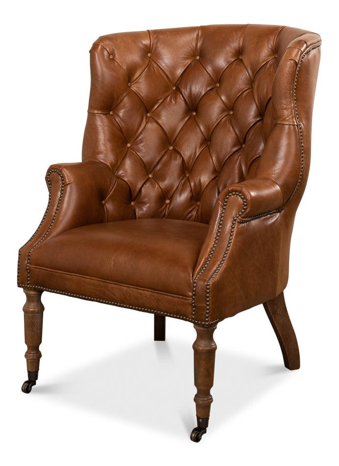 Welsh Leather Chair - Remutear