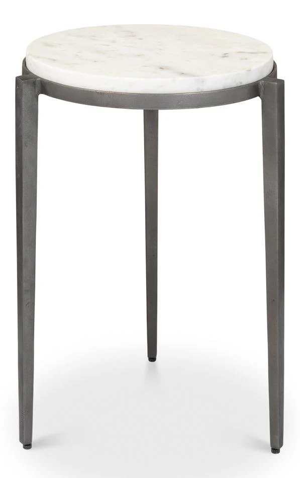 Gabi Marble Top Side Table - Remutear