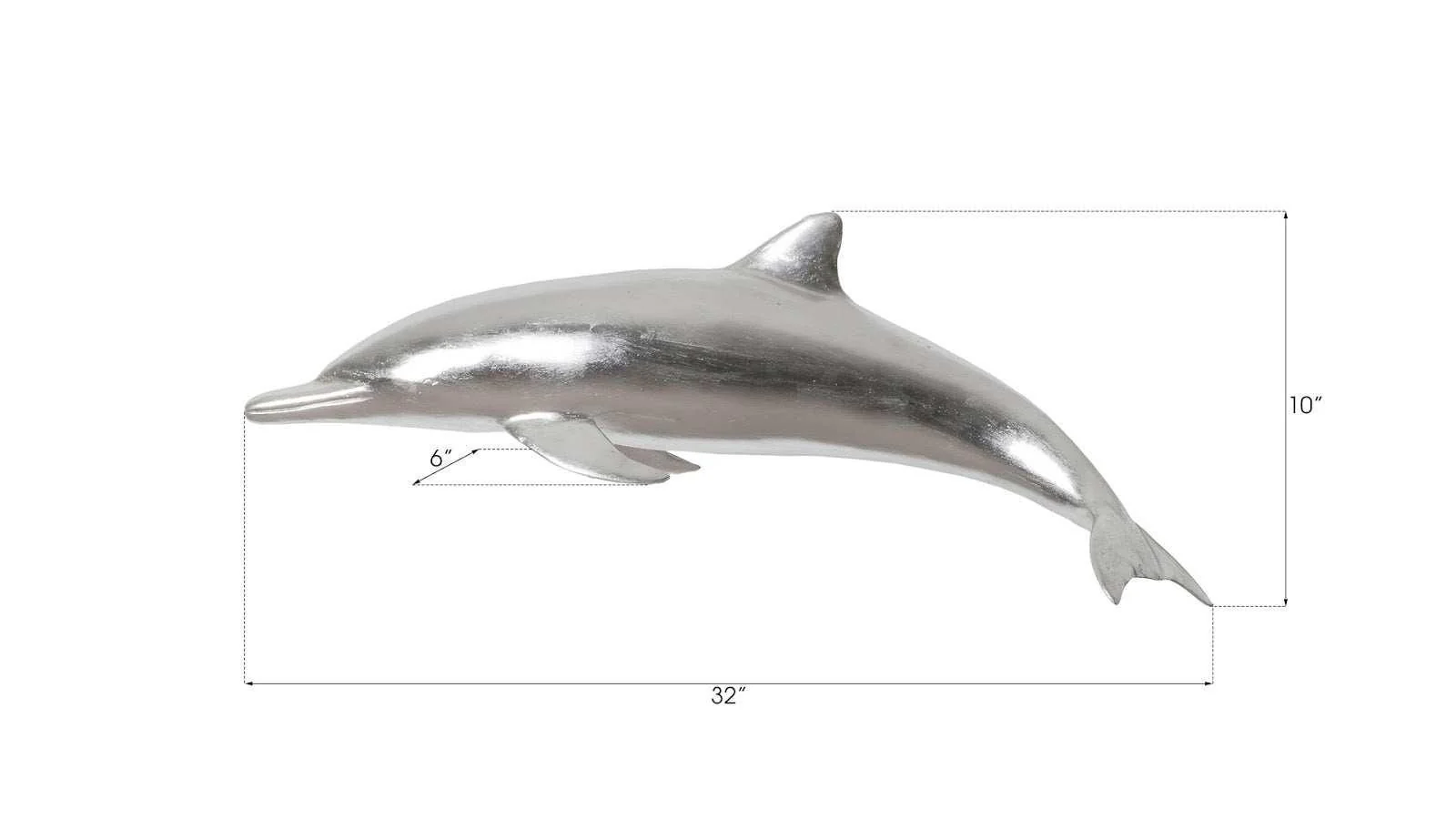 Dolphin, Silver Leaf - Remutear