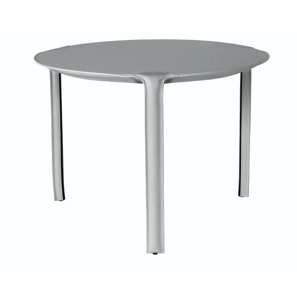 Libro Medium End Table, Light Grey - Remutear