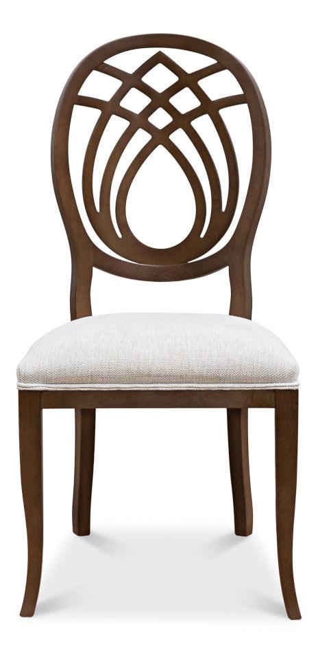 Goccia Side Chair - Driftwood - Oatmeal - Set of 2 - Remutear