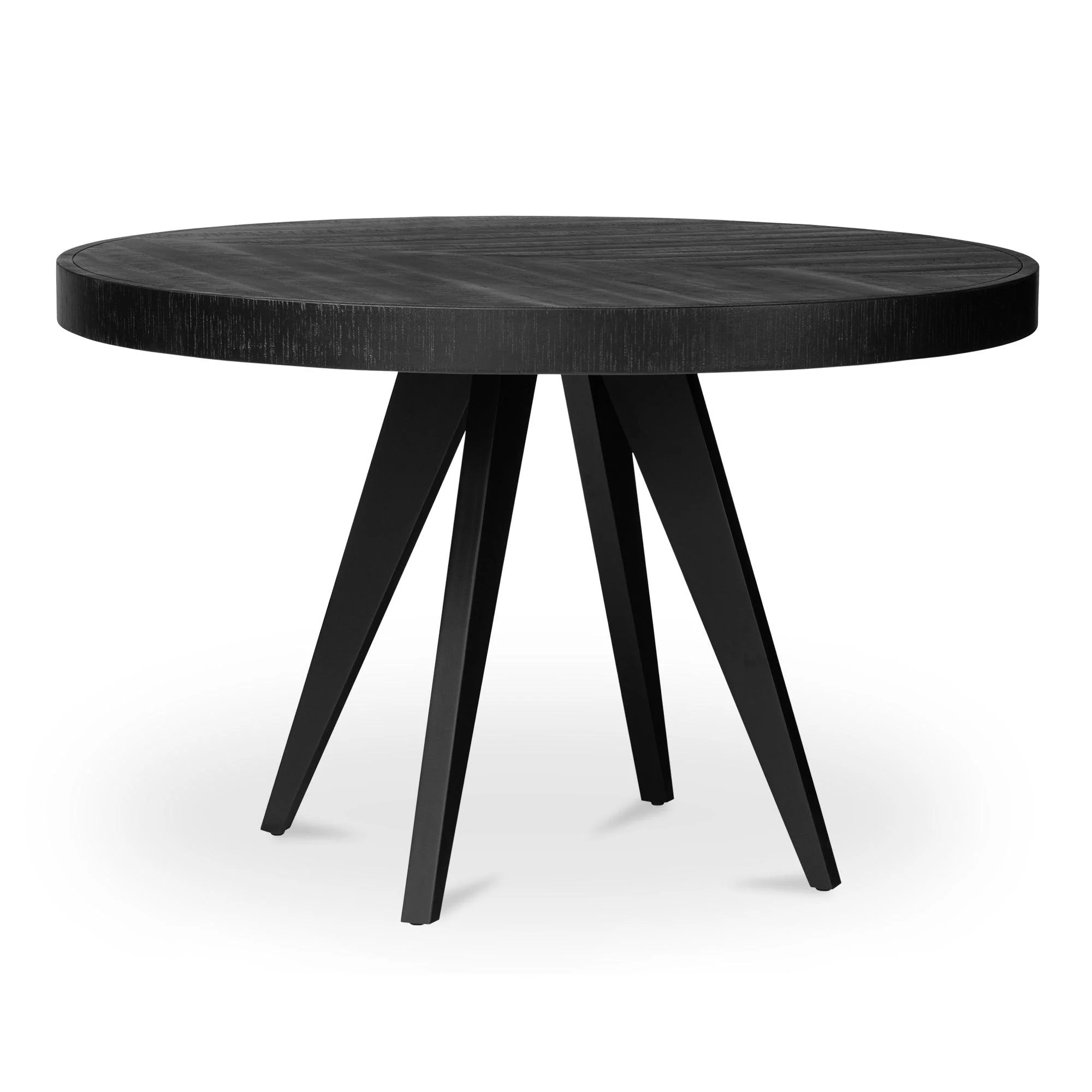Parq Round Dining Table Black - Remutear