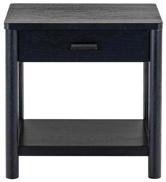 Jaylessa Wood 1 Drawer End Table - Remutear