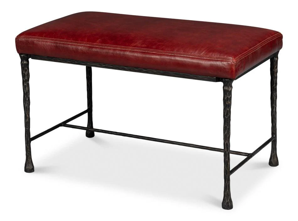 Kings Road Bench - Leather - Remutear