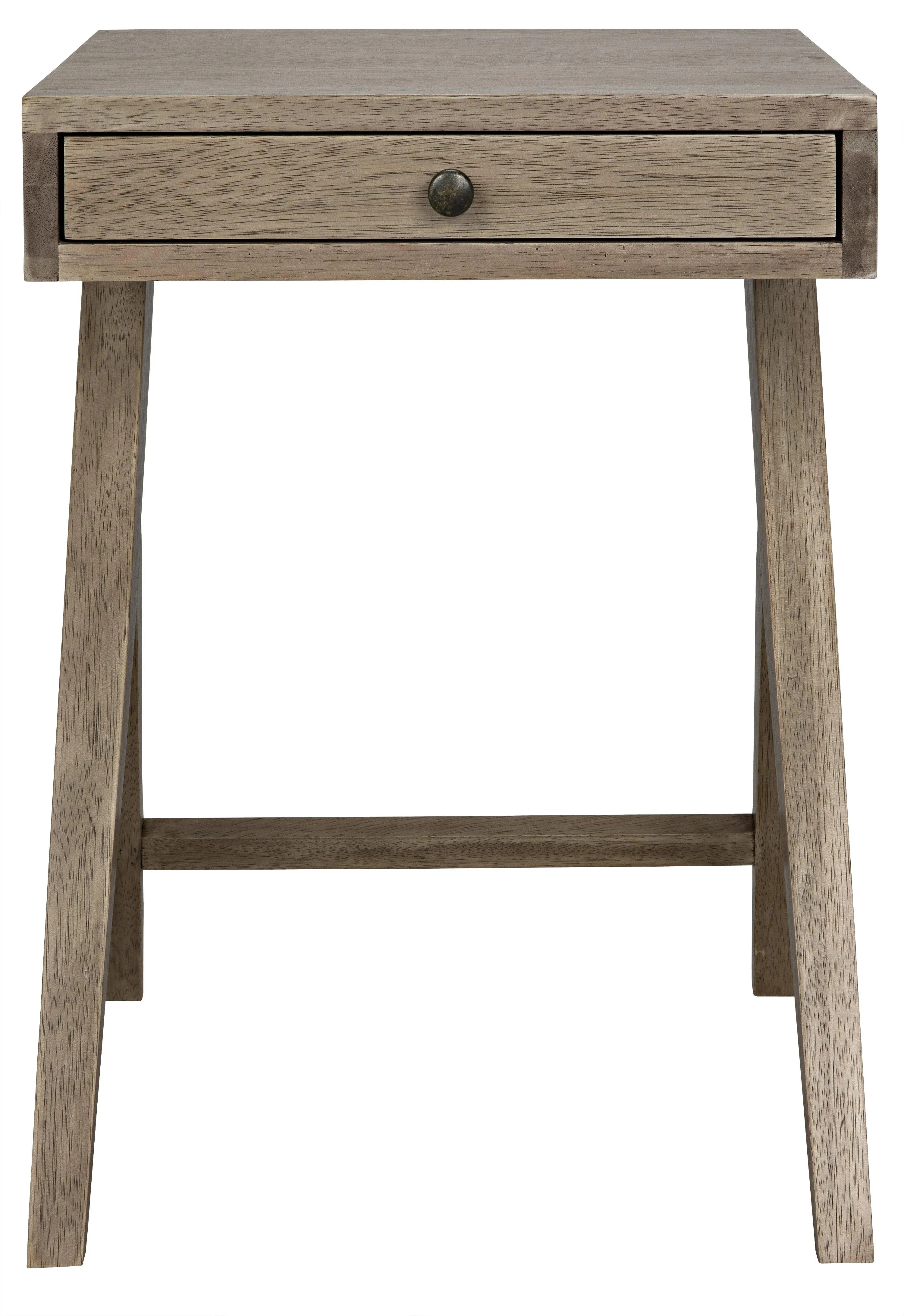 Peter Side Table, Washed Walnut - Remutear