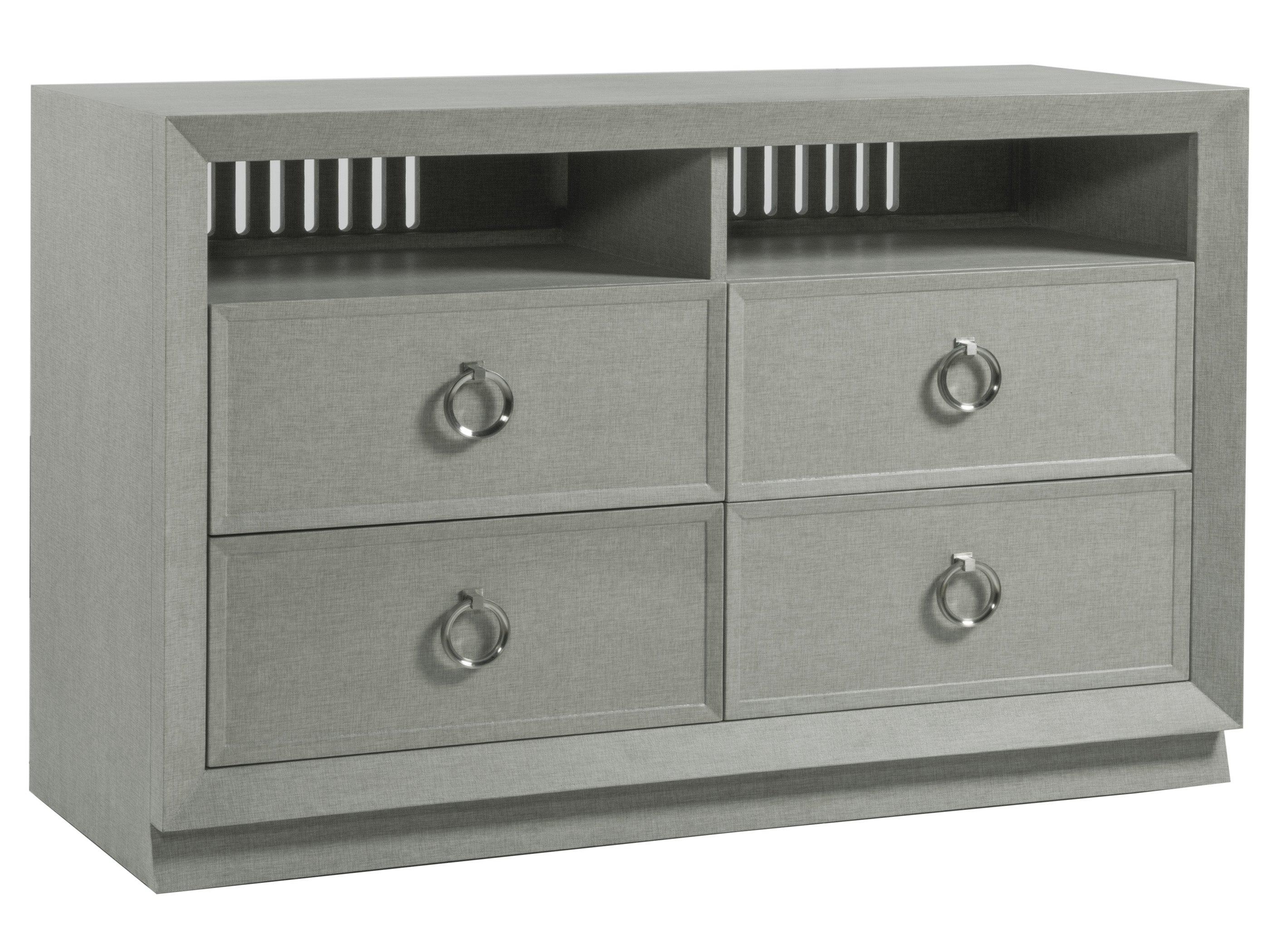 Signature Designs Zeitgeist Linen Media Console - Remutear