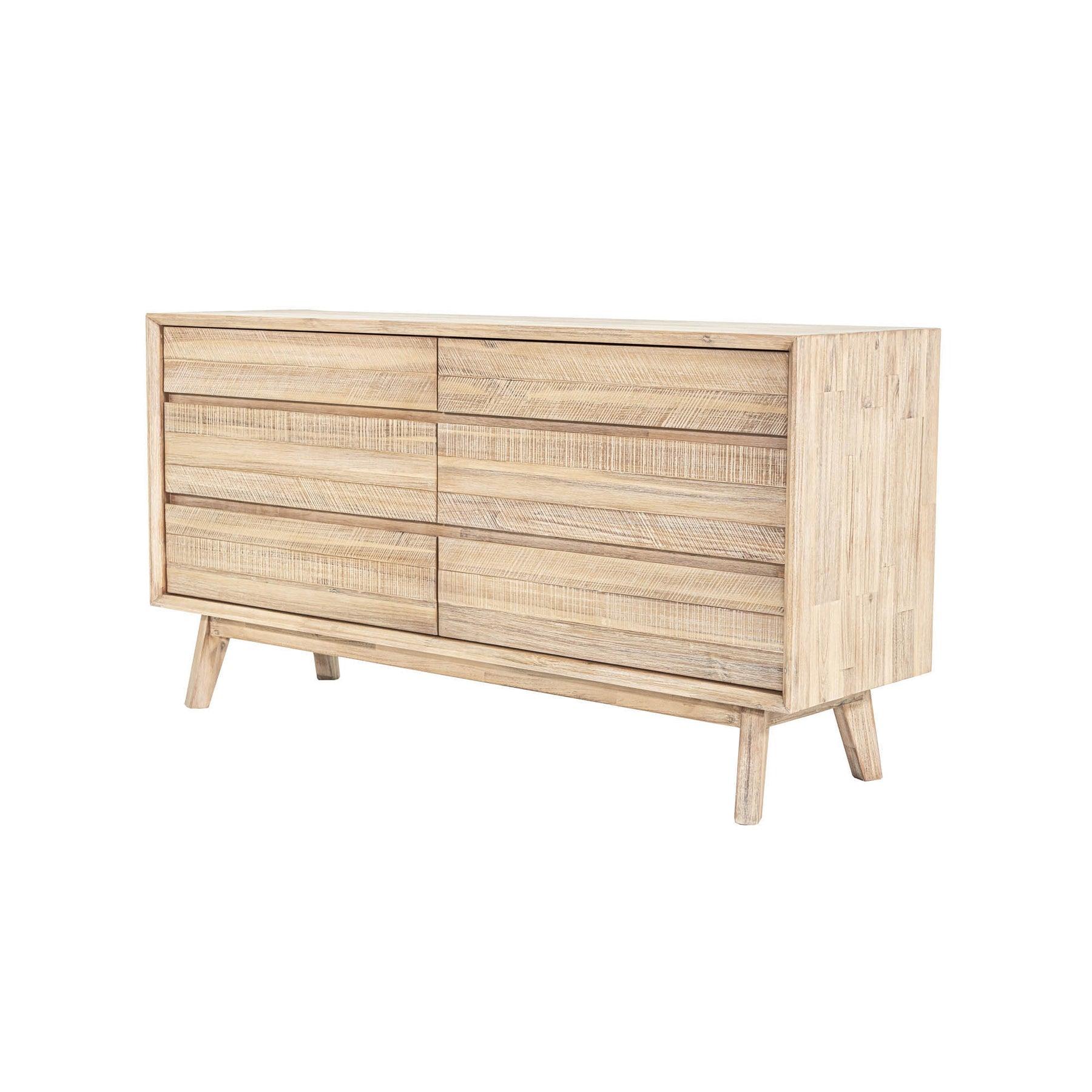 Gia 6 Drawer Dresser - Remutear