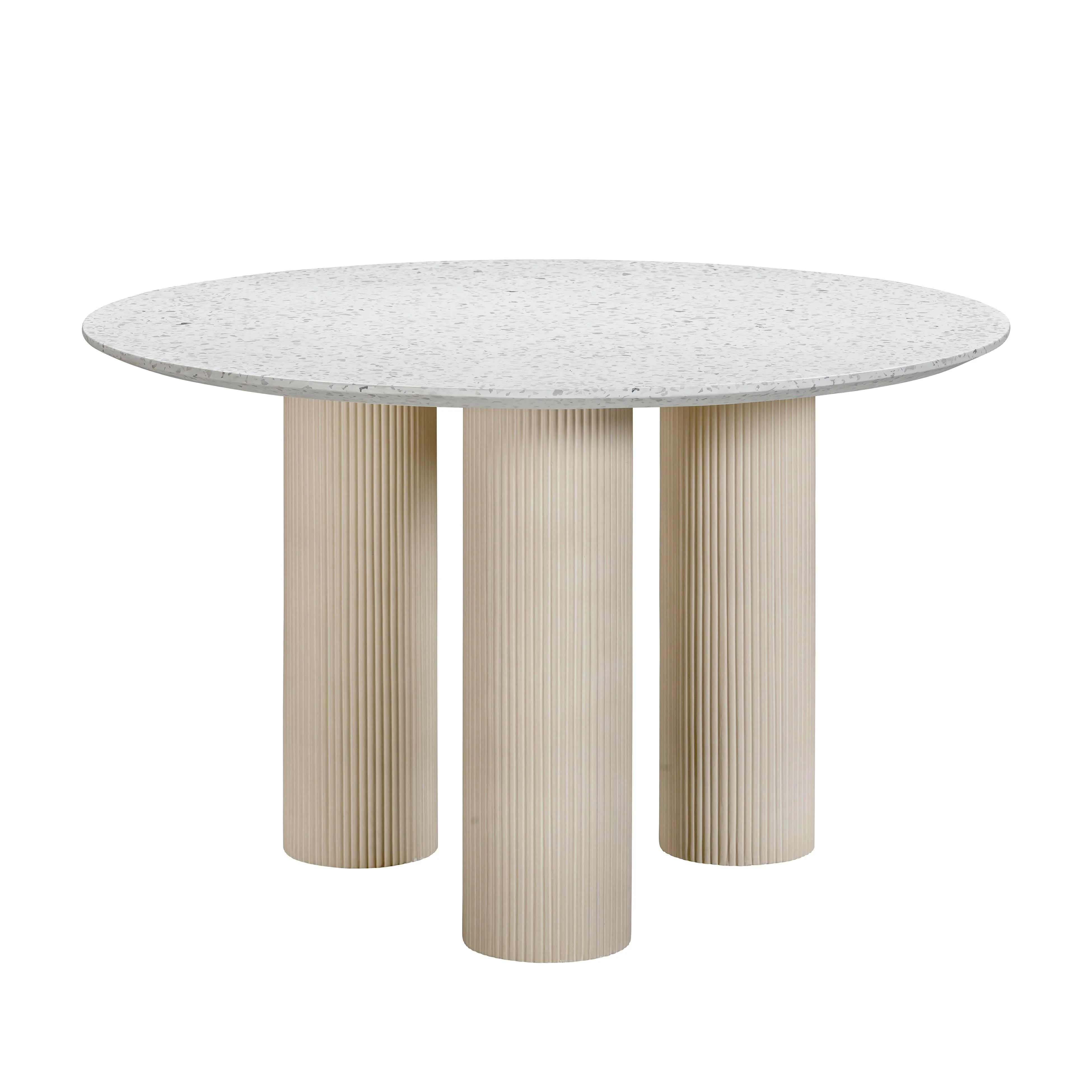 Parcino Terrazzo Concrete Indoor / Outdoor Dining Table - Remutear