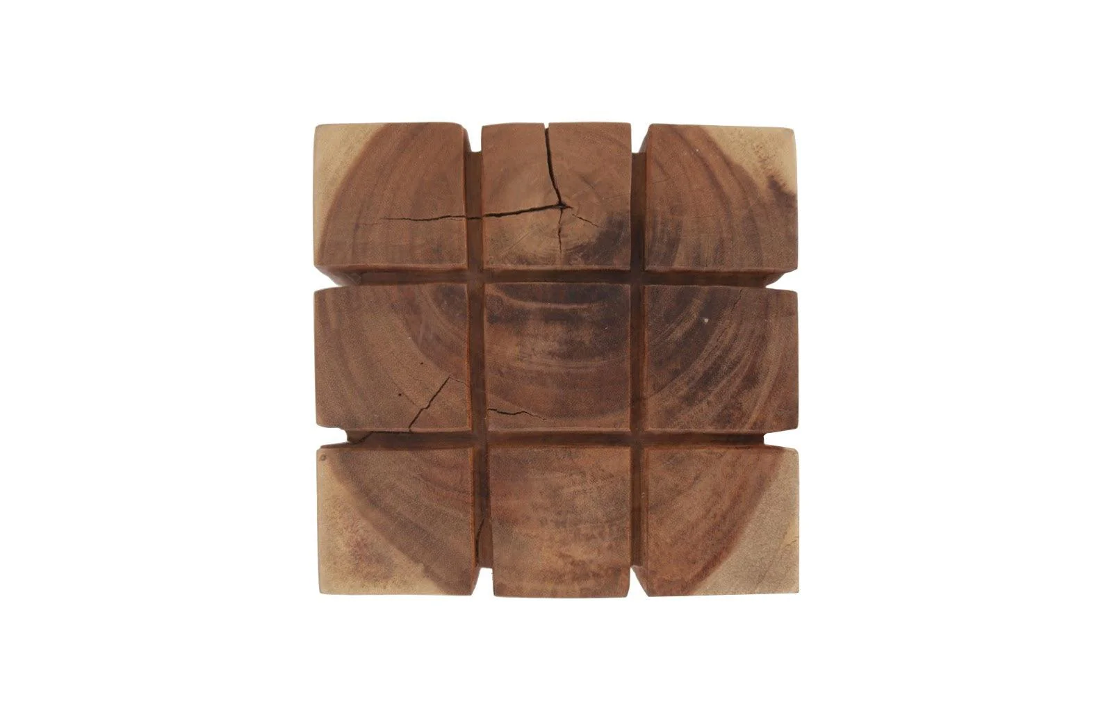 Cubed Stool, Natural - Remutear