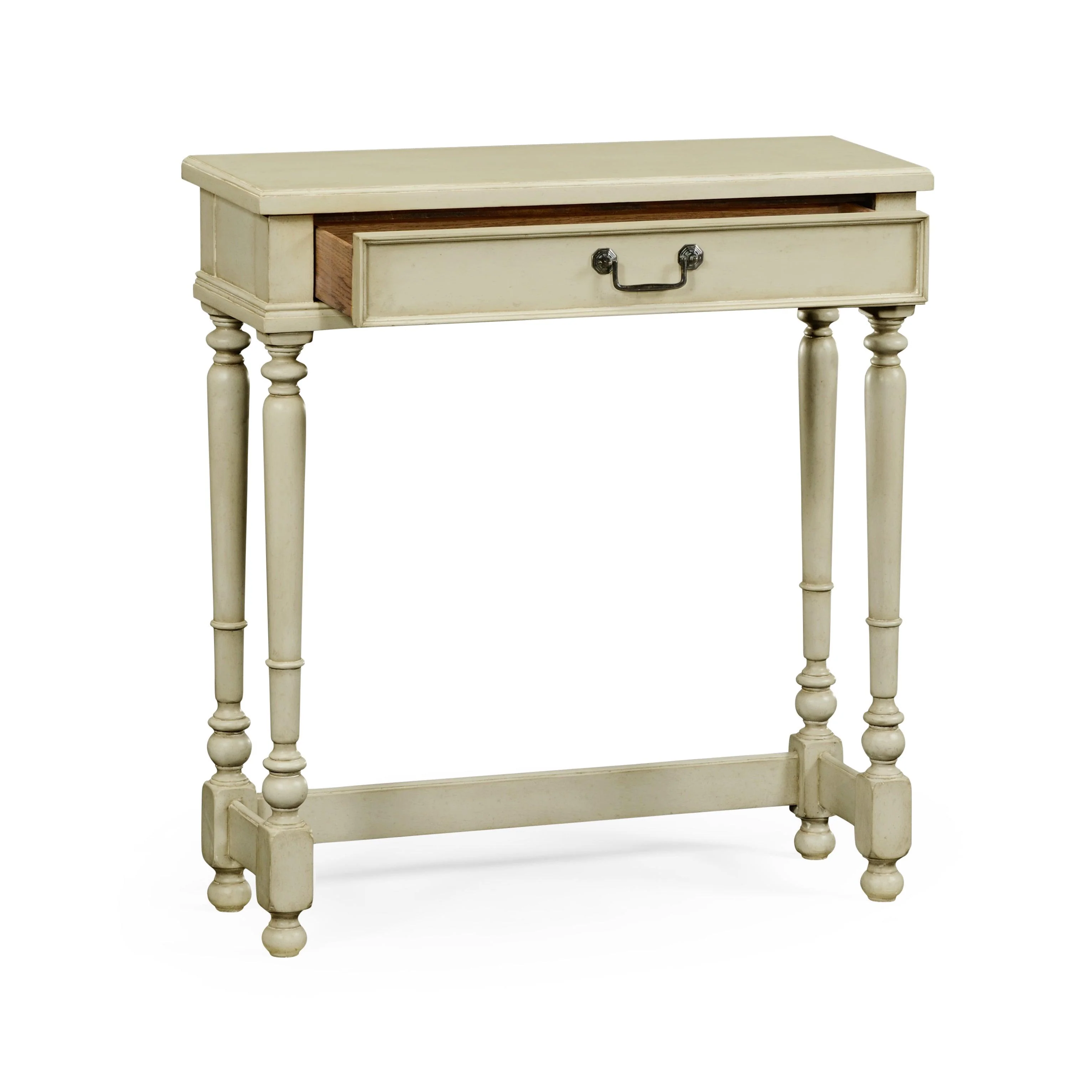 Casual Accents Grey Painted Rectangular Side Table - Remutear